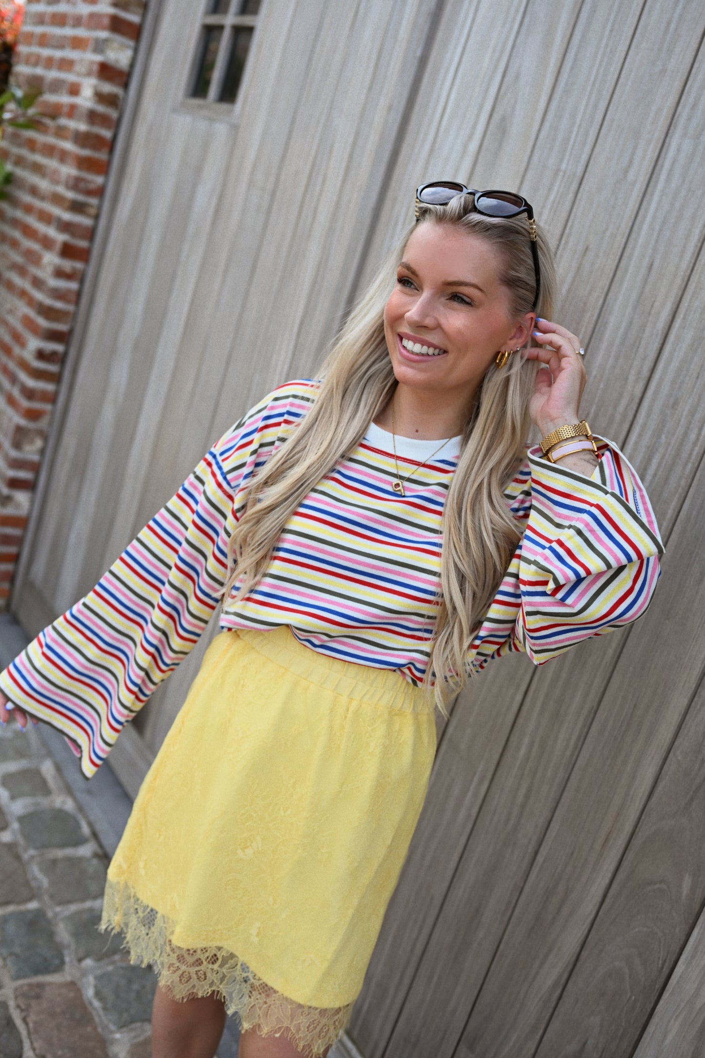 Julie Striped T-Shirt - Multicolor