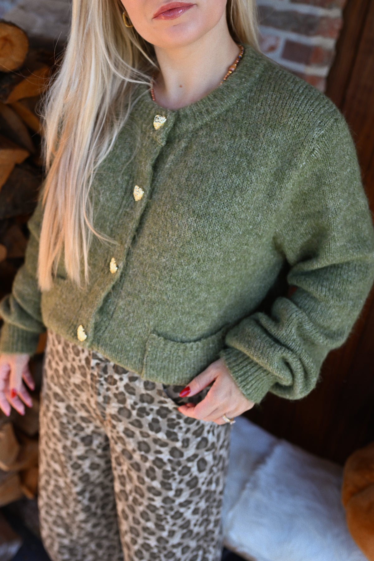 Babette Gilet - Kaki