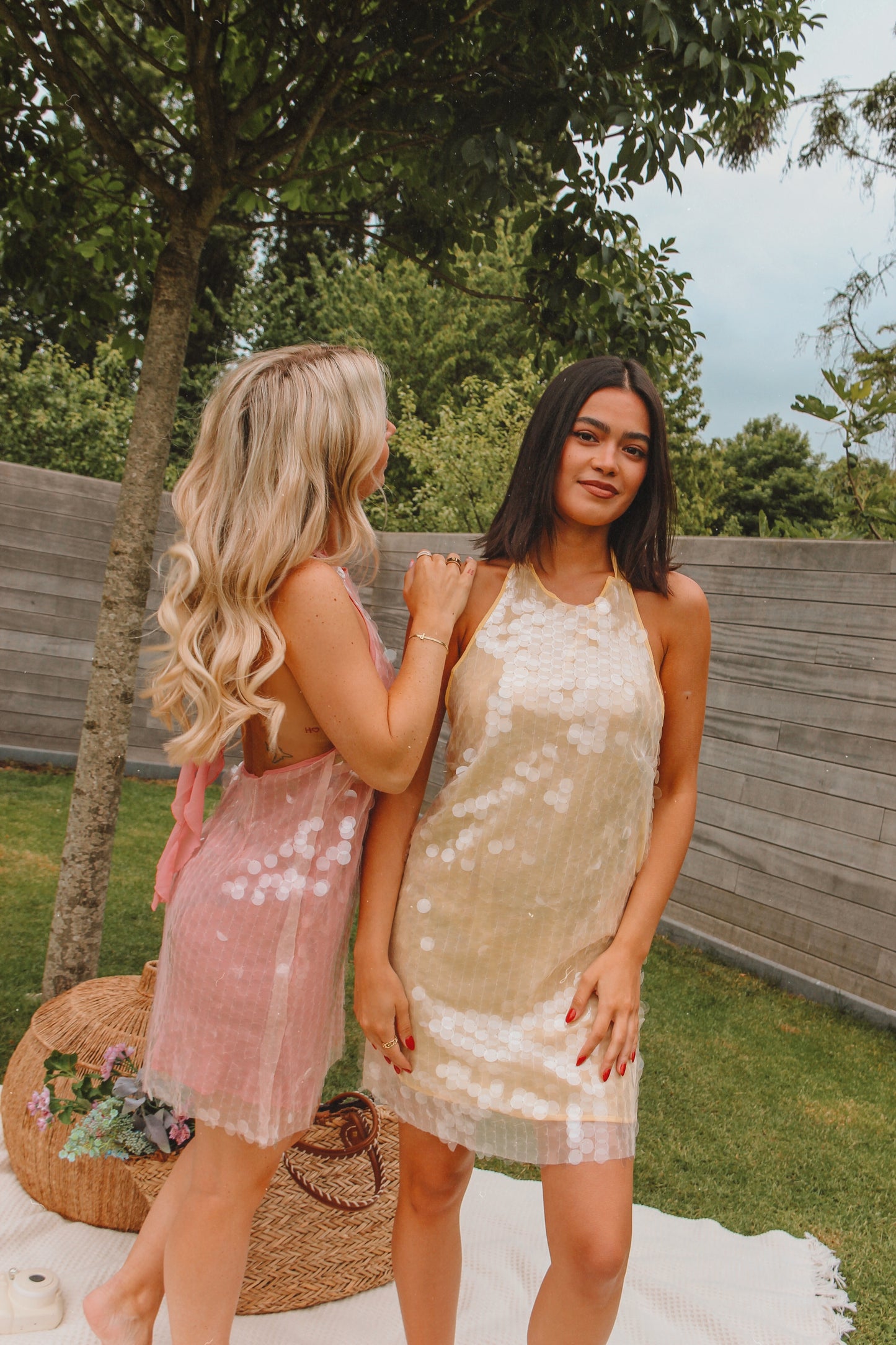 Sequin Jurk Julia Roze (Last one!)