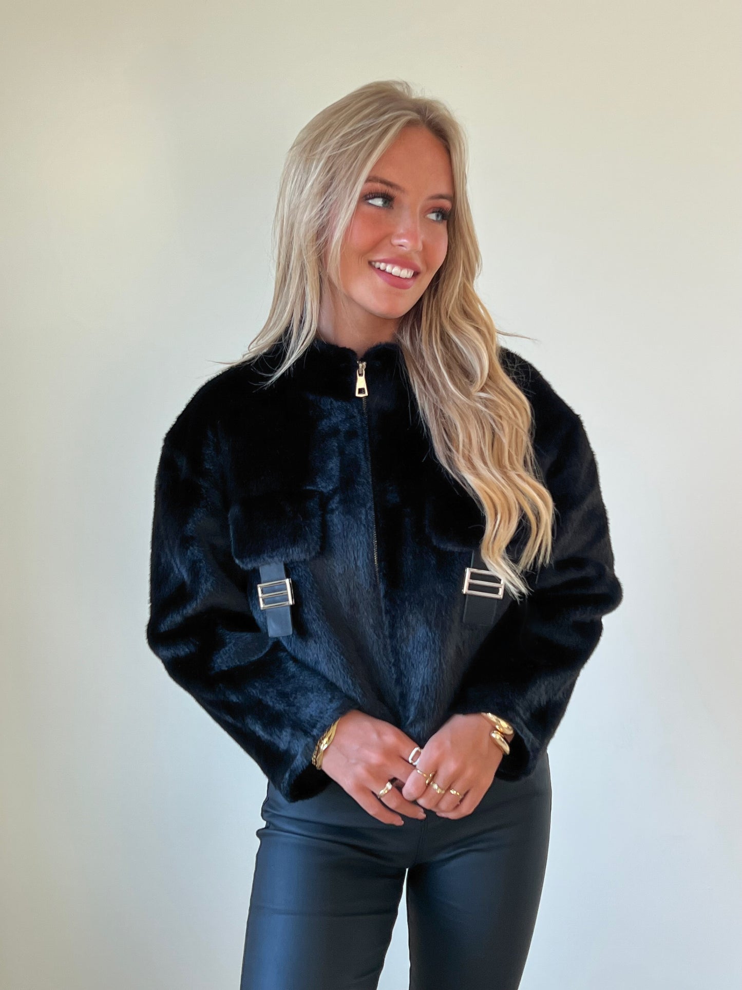 Axana Faux Fur Coat (Last one!)