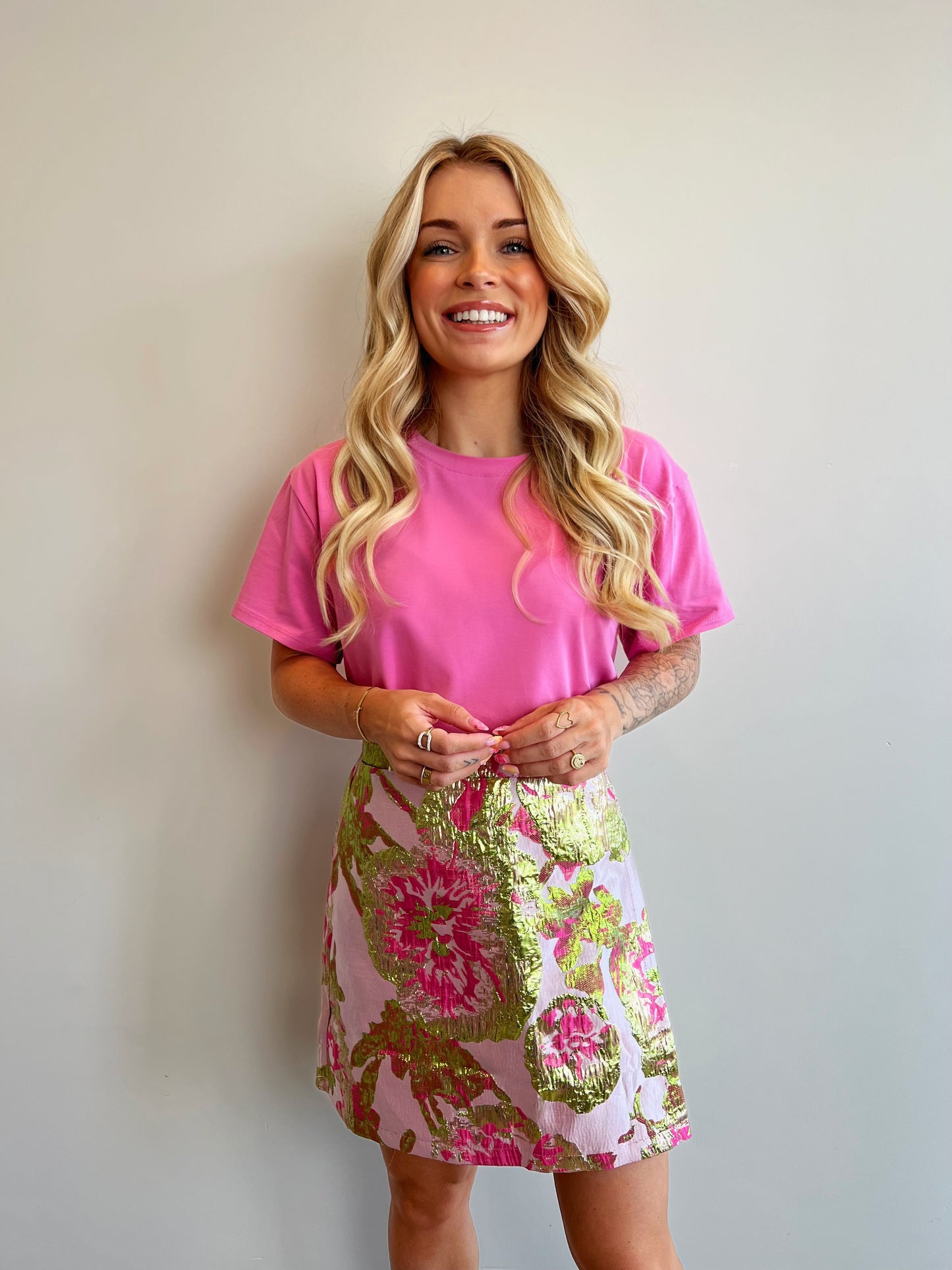 Ellie Skirt Pink/Green (Last one!)