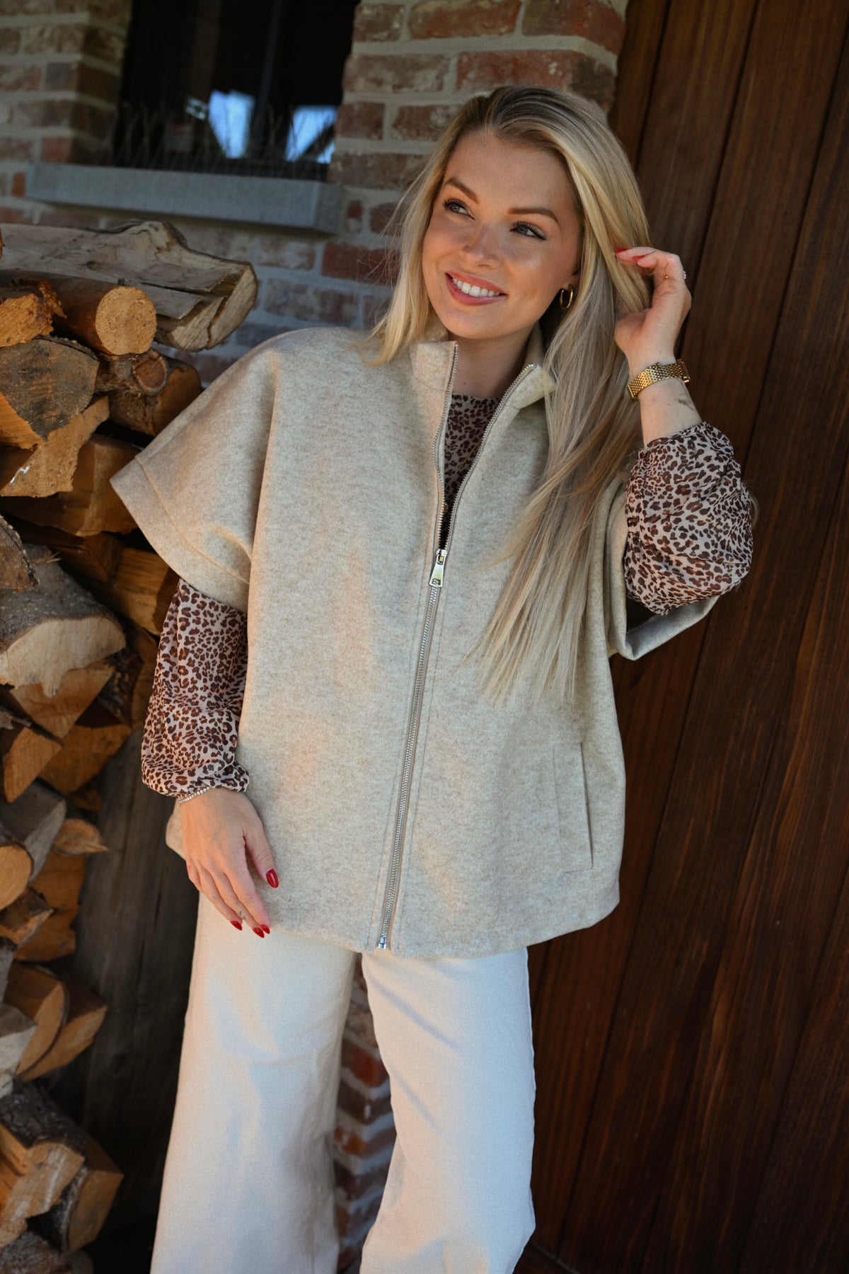 Josie Vest - Beige