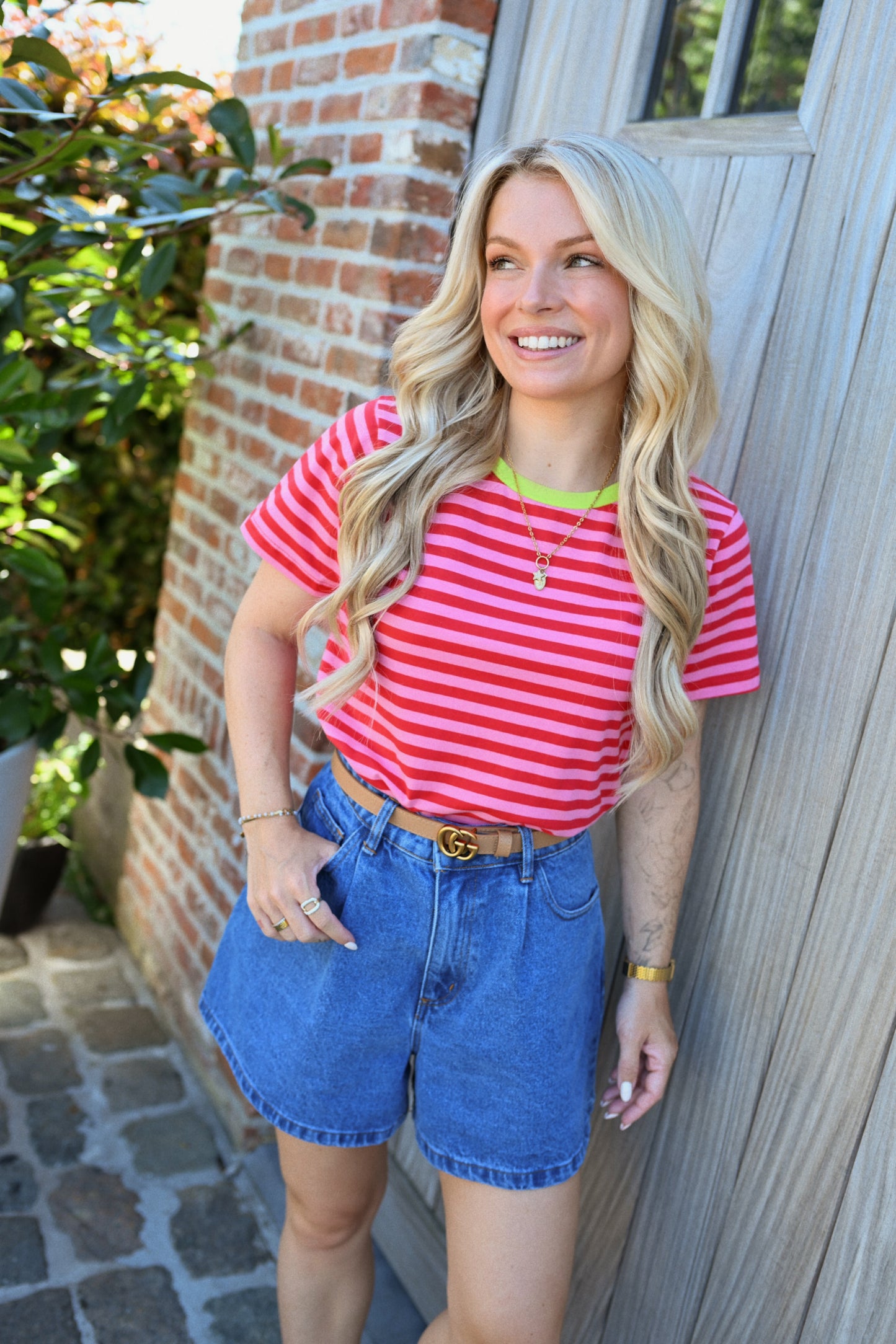 Oona T-Shirt - Roze