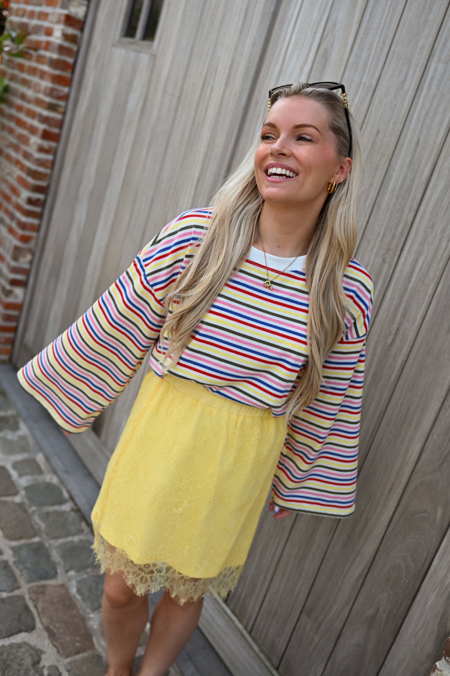Julie Striped T-Shirt - Multicolor