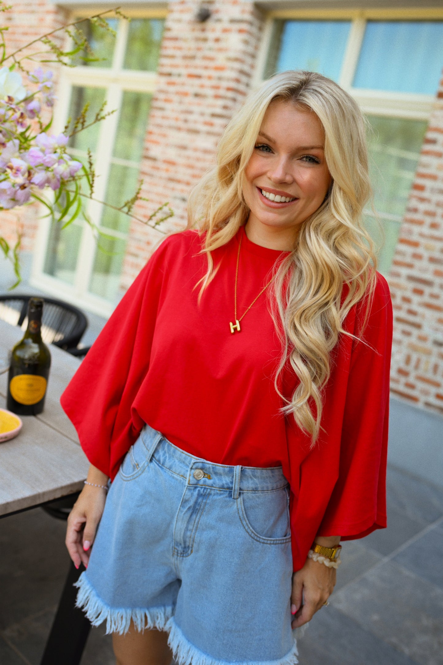 Pauline T-Shirt - Rood