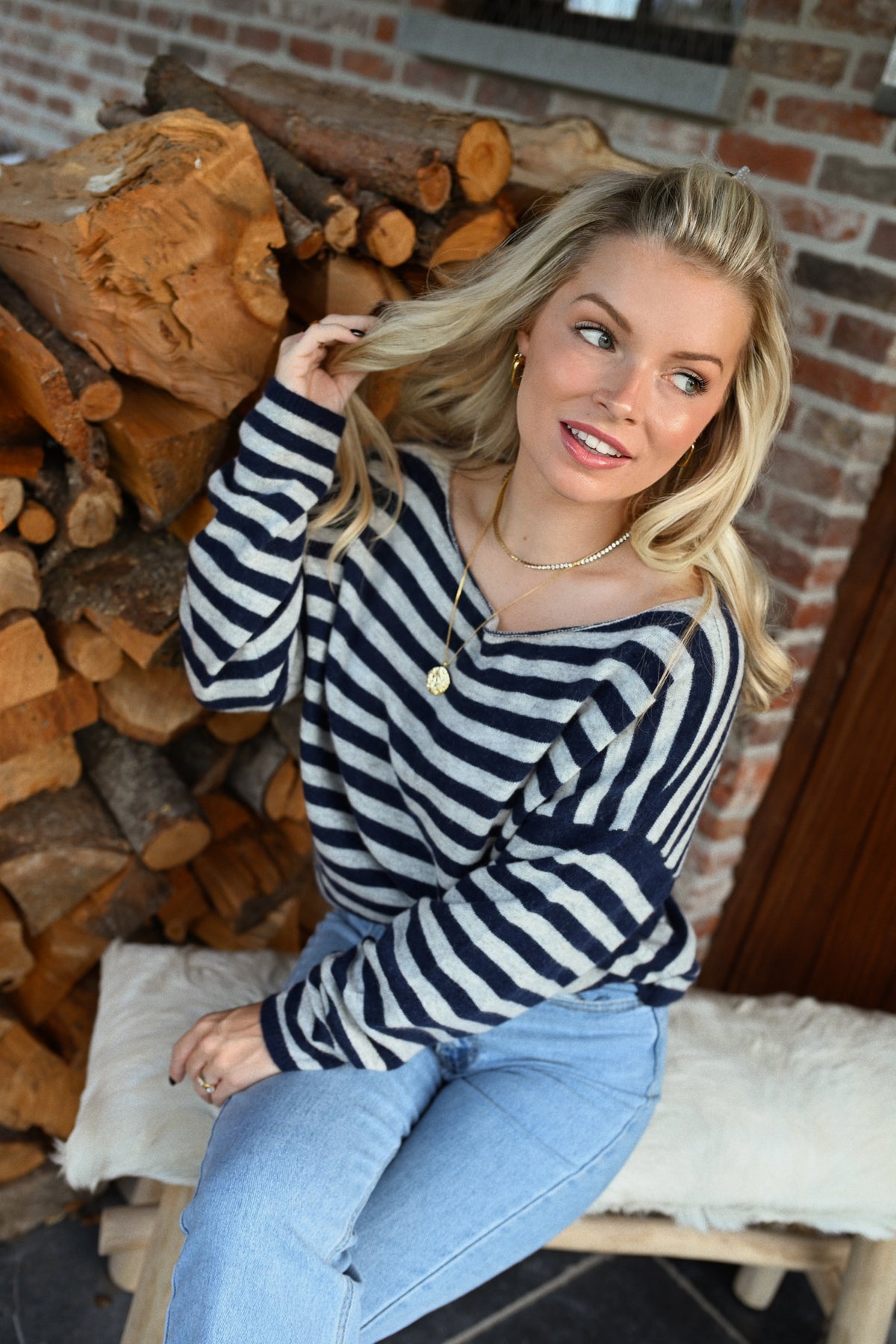 Josefien Pull - Marineblauw