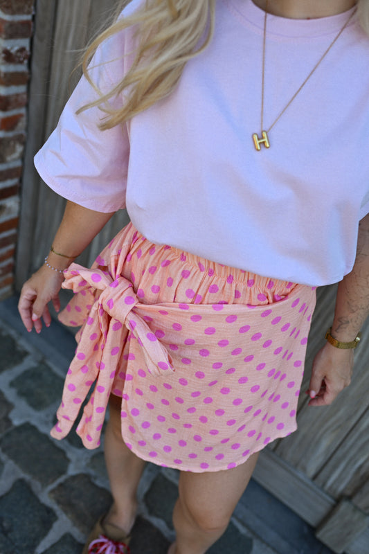 Tetra Polkadot Skort - Zalmroze