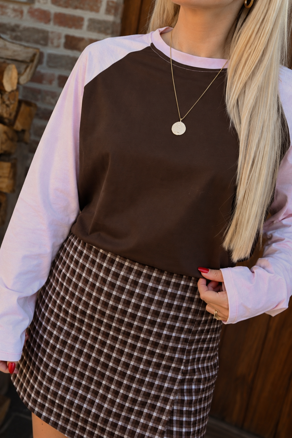 Suzette Long Sleeve T-Shirt - Bruin