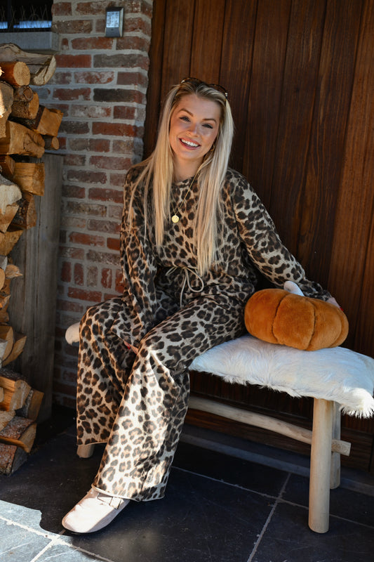 Leopard Jogger - Bruin