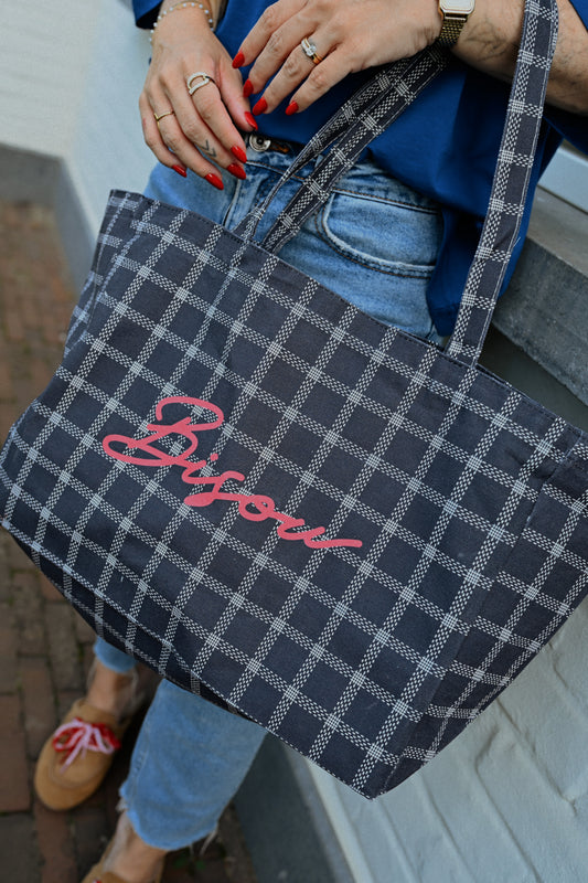 Bisou Shopper - Marineblauw
