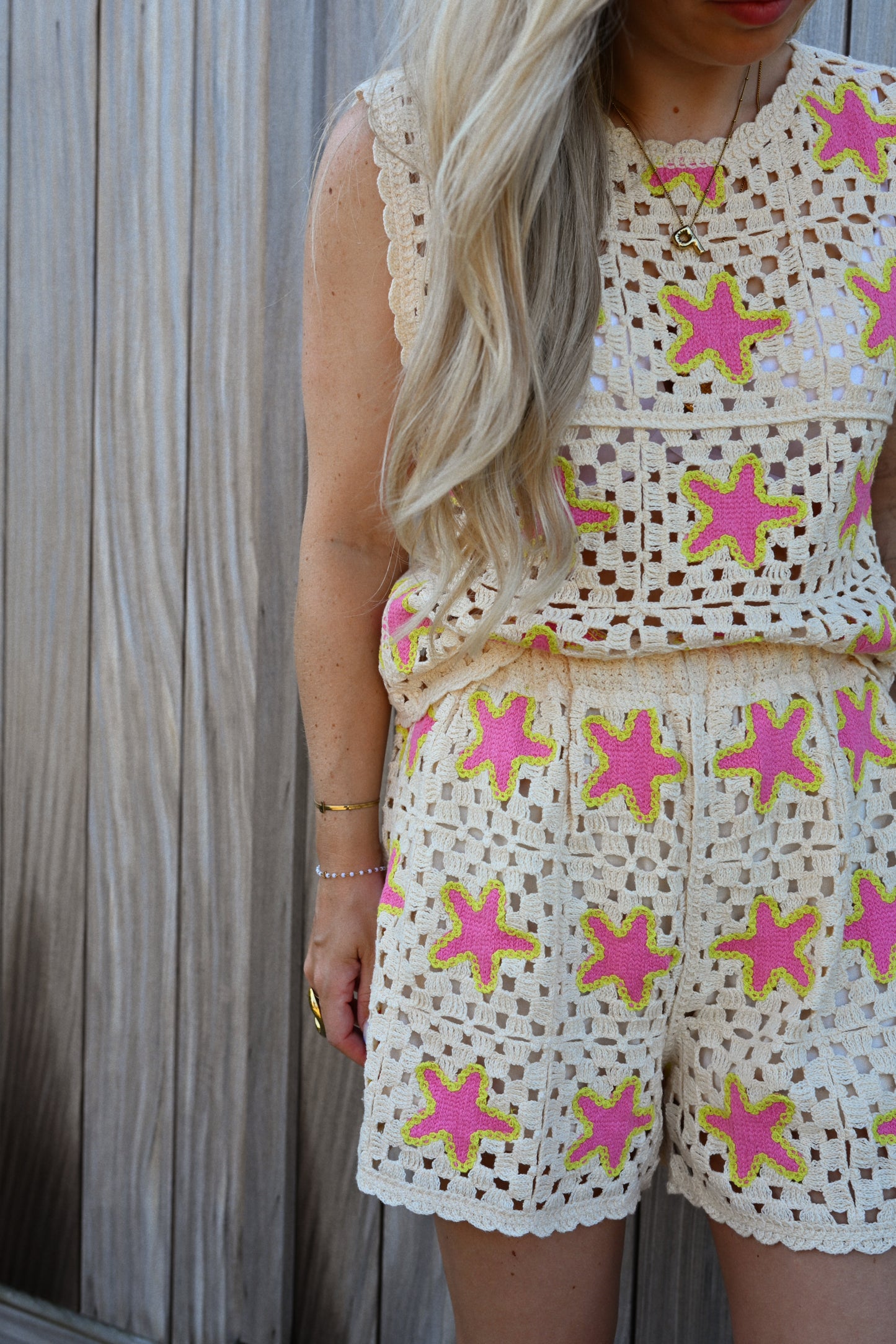 Crochet Summer Set - Roze