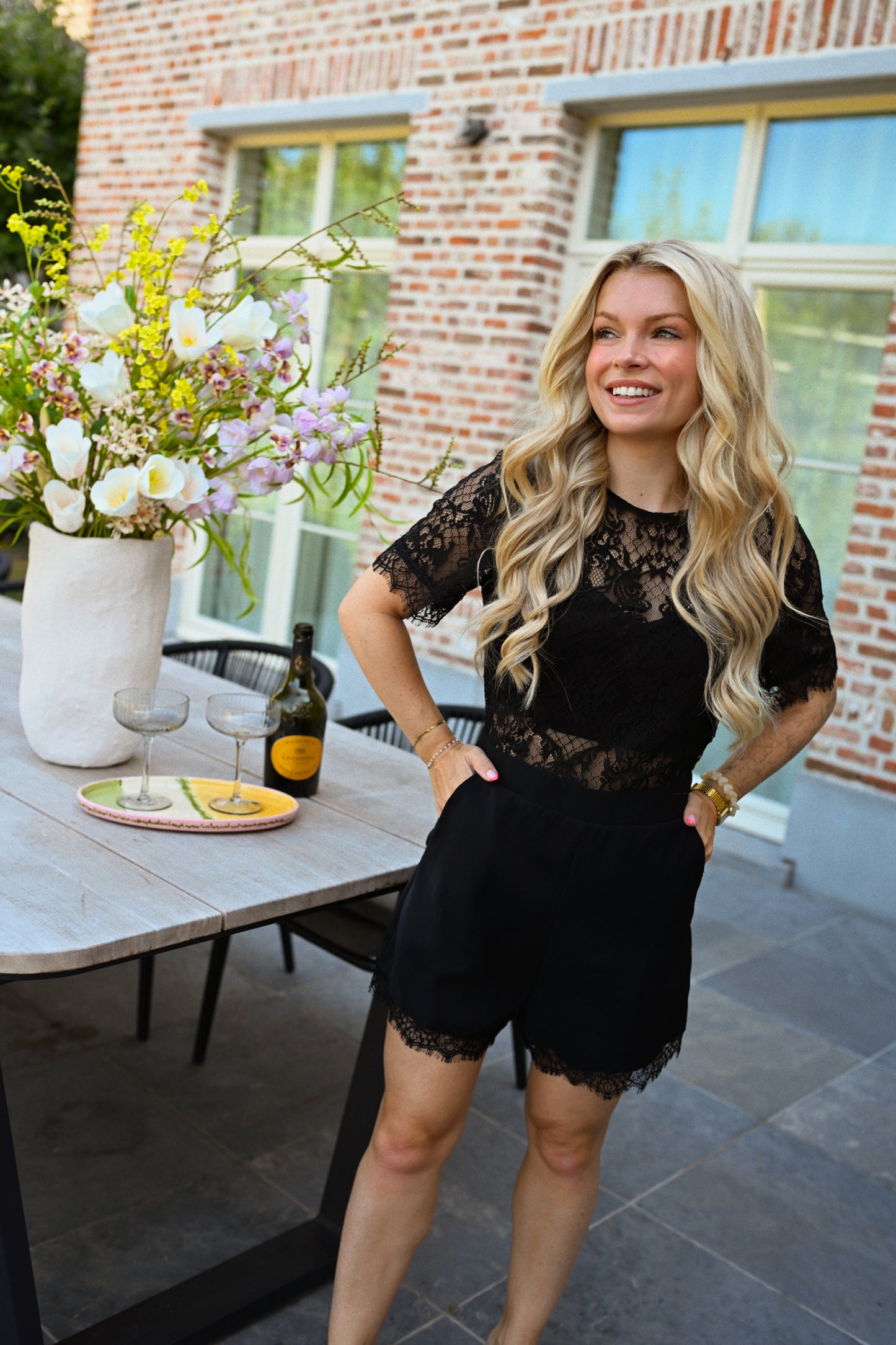 Elouise Playsuit - Zwart