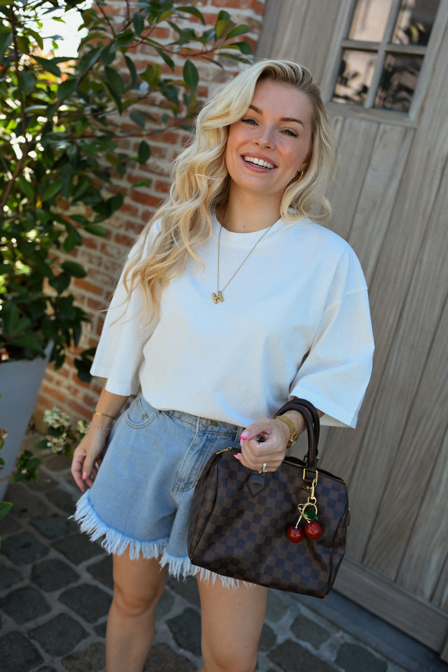 Louise T-shirt - Wit