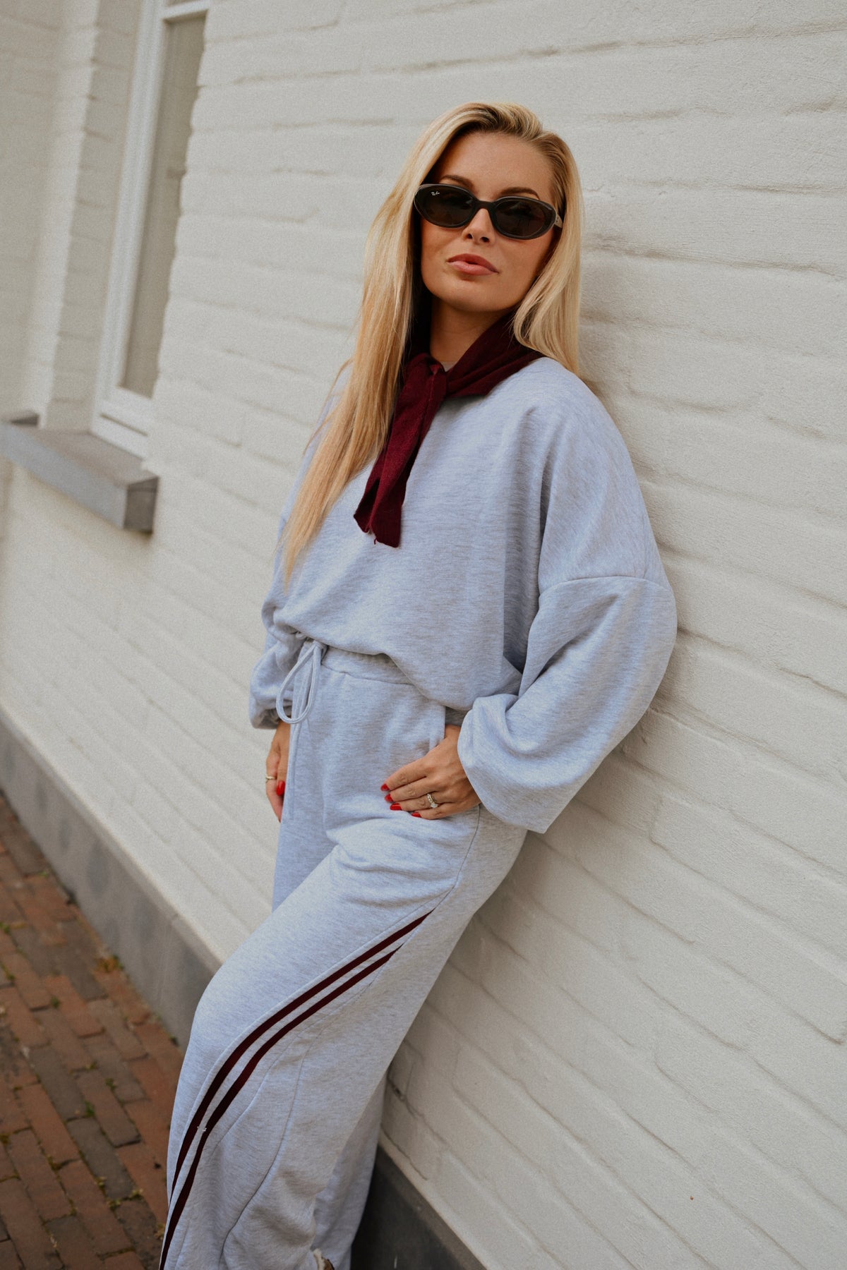 With Love Broek - Grijs