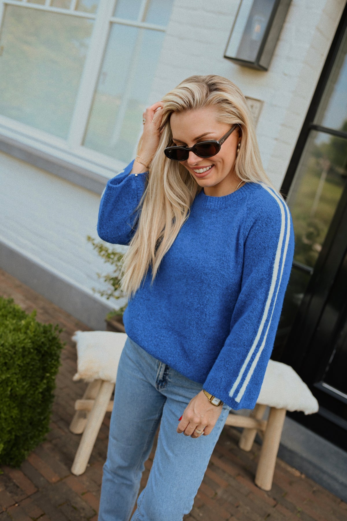 Helene Pull - Blauw