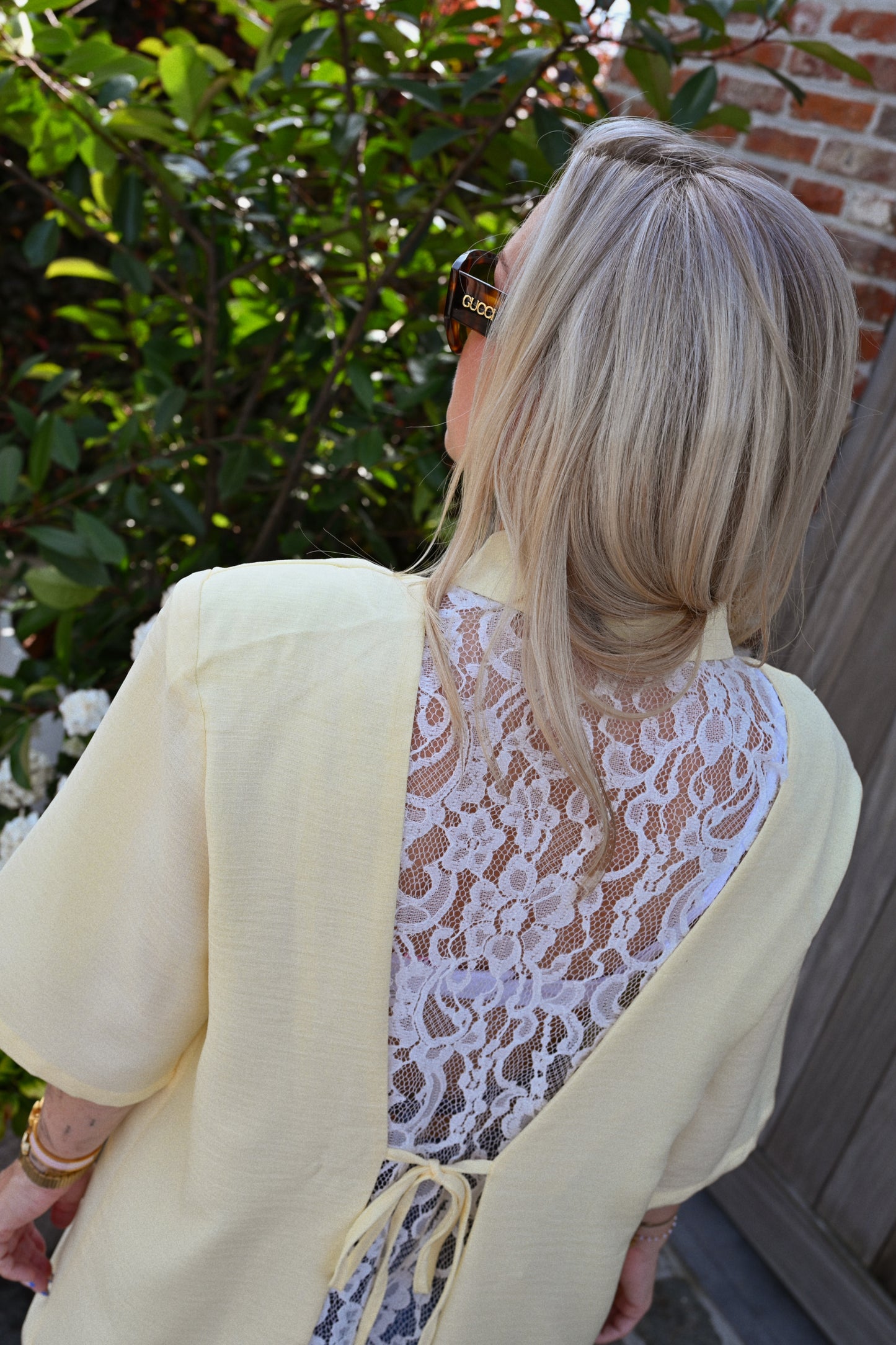 Jolie Blazer Kant - Geel