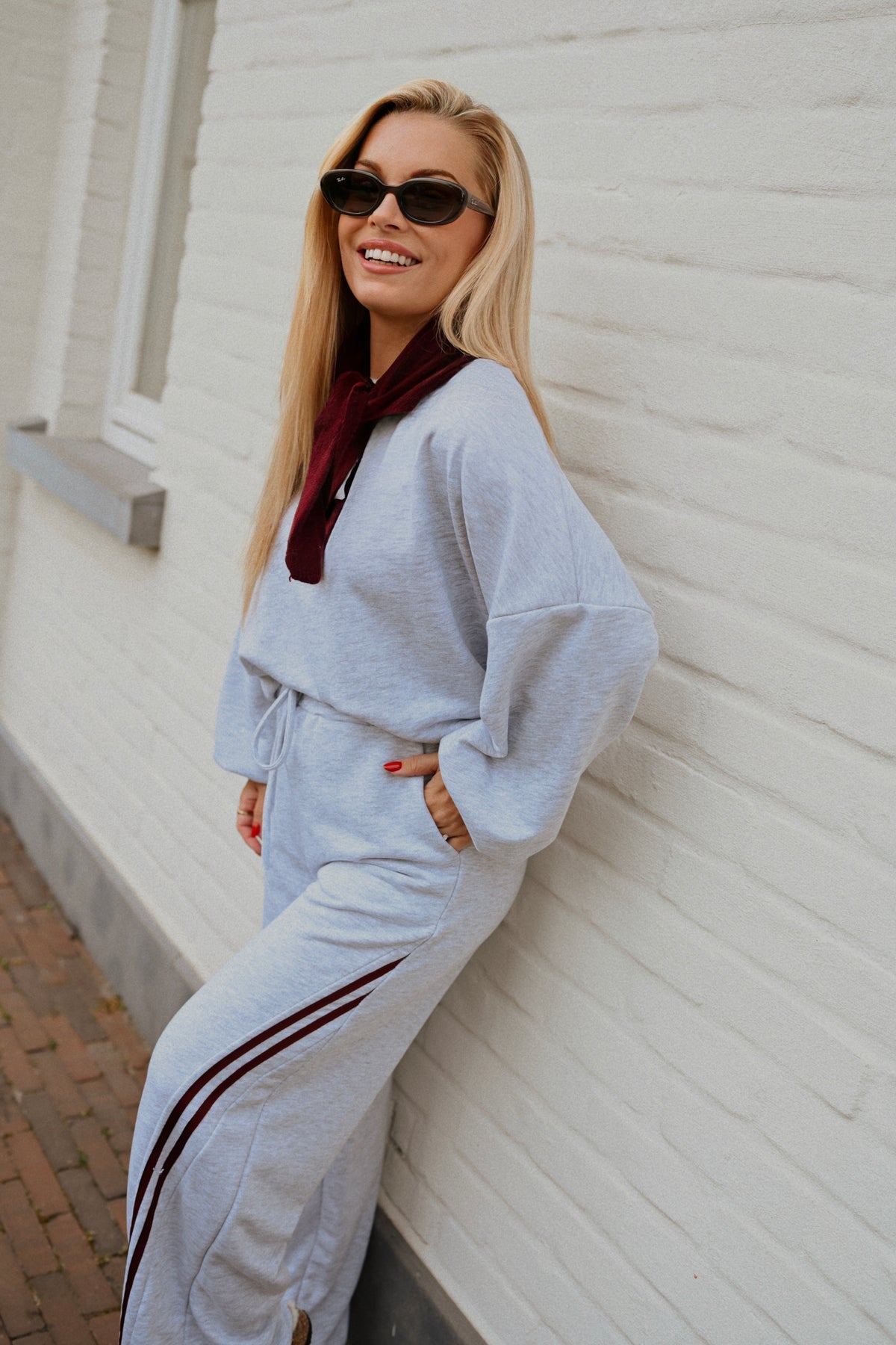 With Love Broek - Grijs