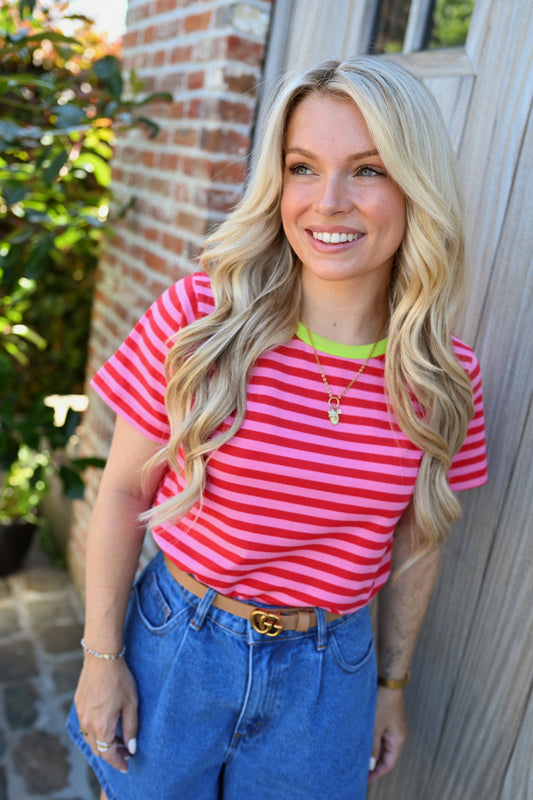 Oona T-Shirt - Roze