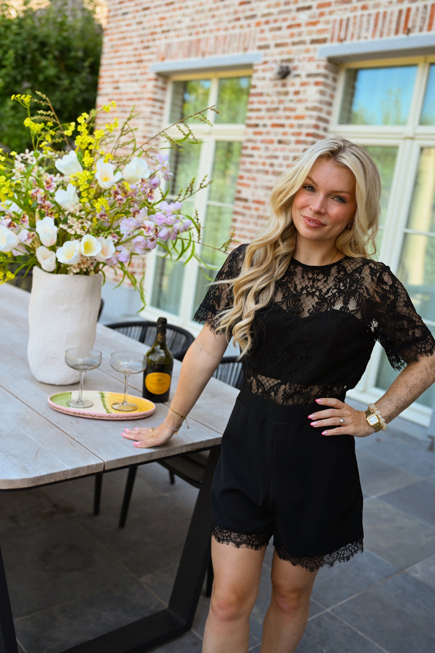 Elouise Playsuit - Zwart