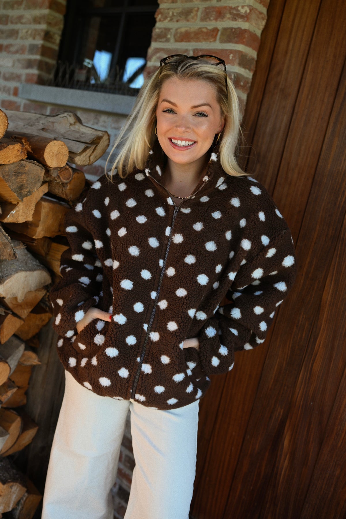 Polkadot Teddy Jas - Bruin