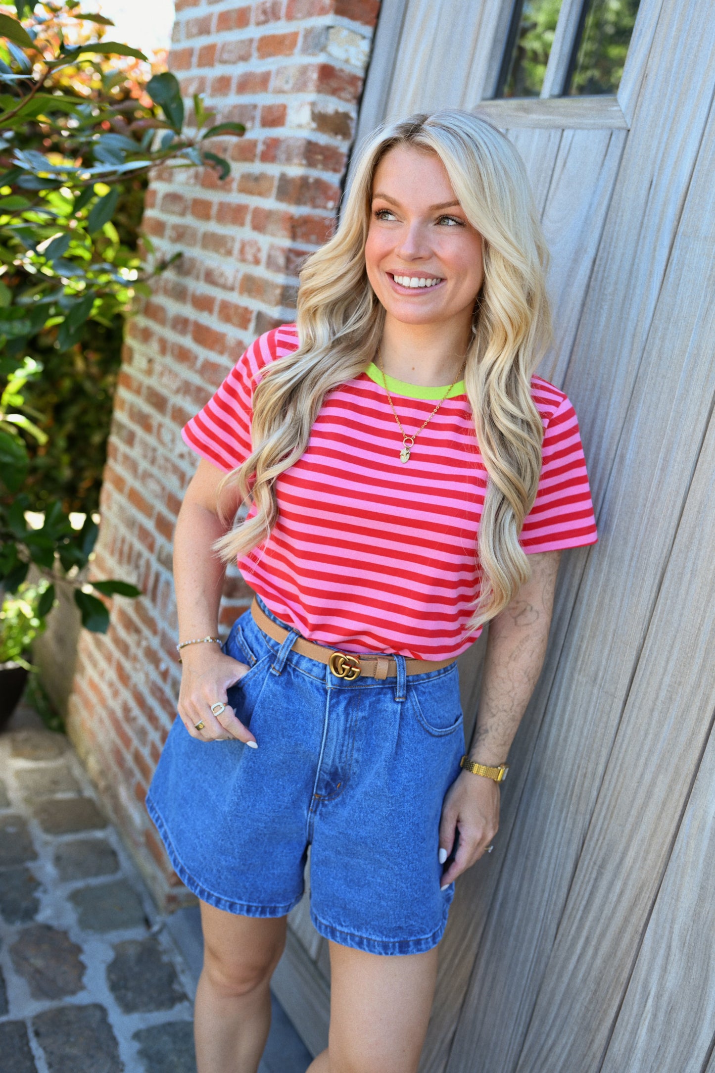 Oona T-Shirt - Roze
