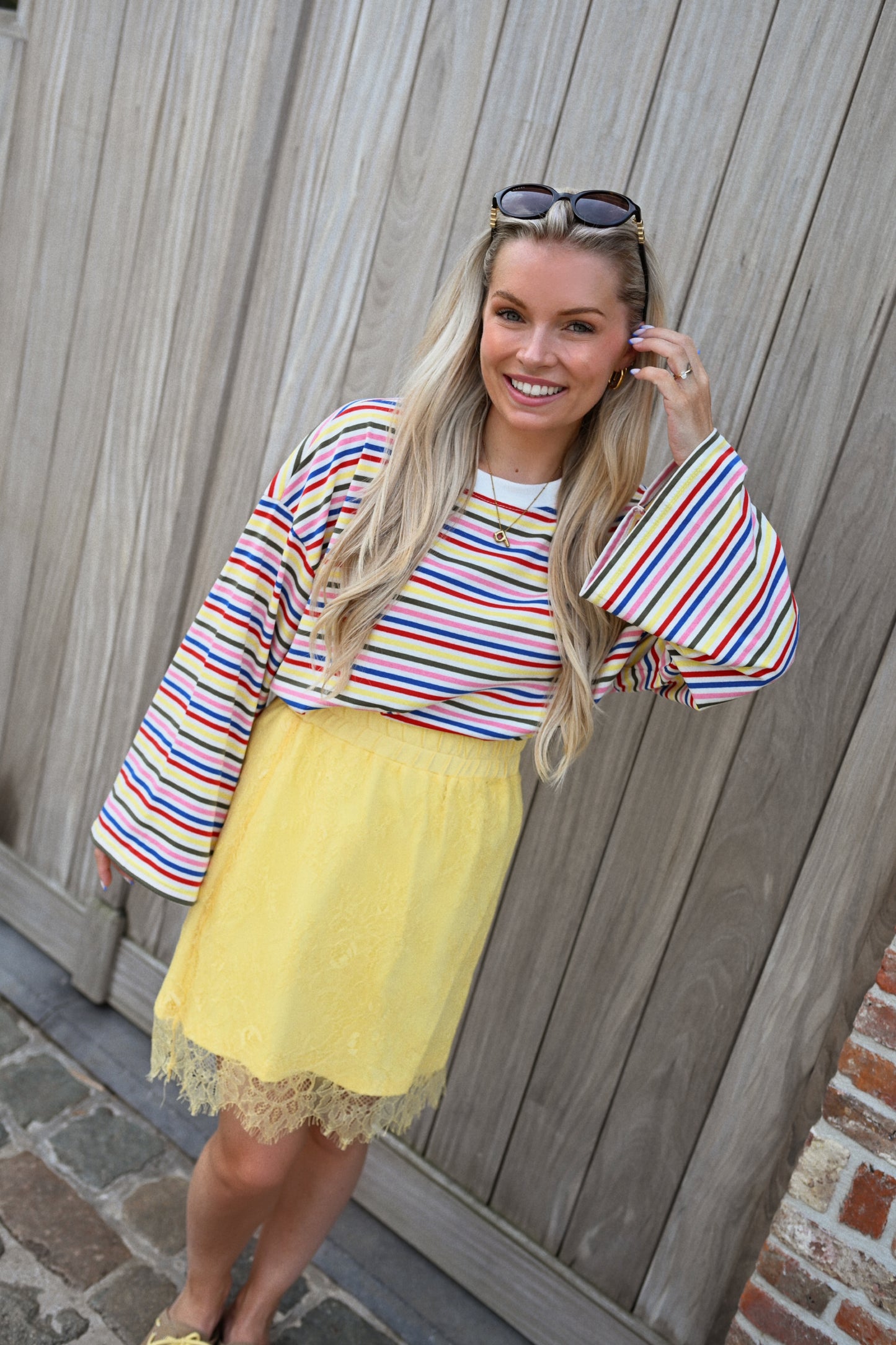 Julie Striped T-Shirt - Multicolor