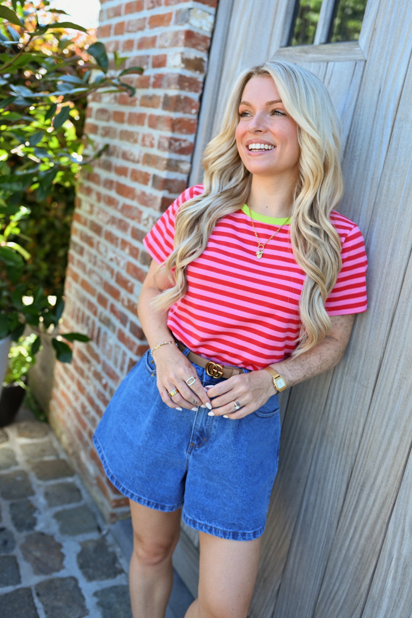 Oona T-Shirt - Roze