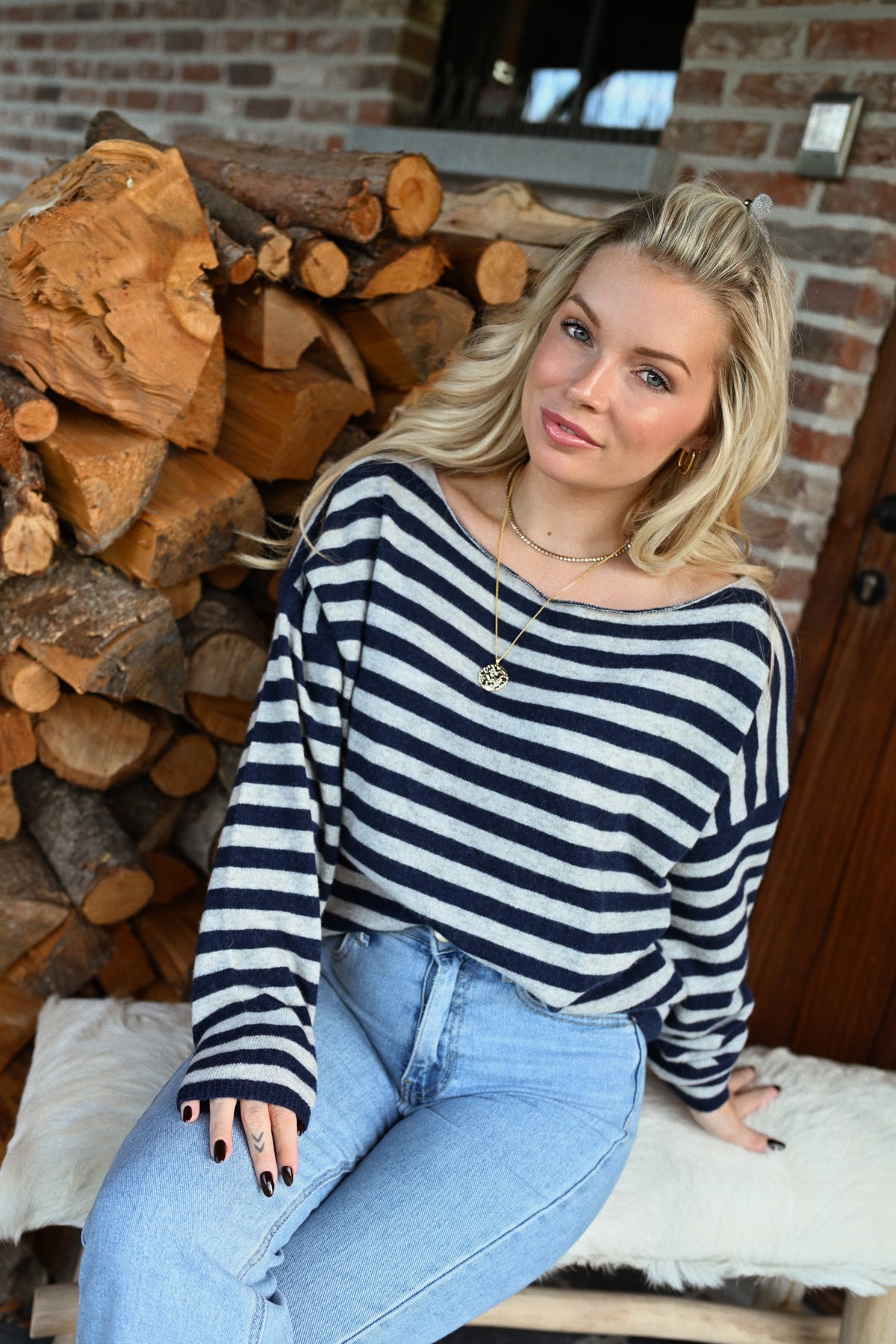 Josefien Pull - Marineblauw
