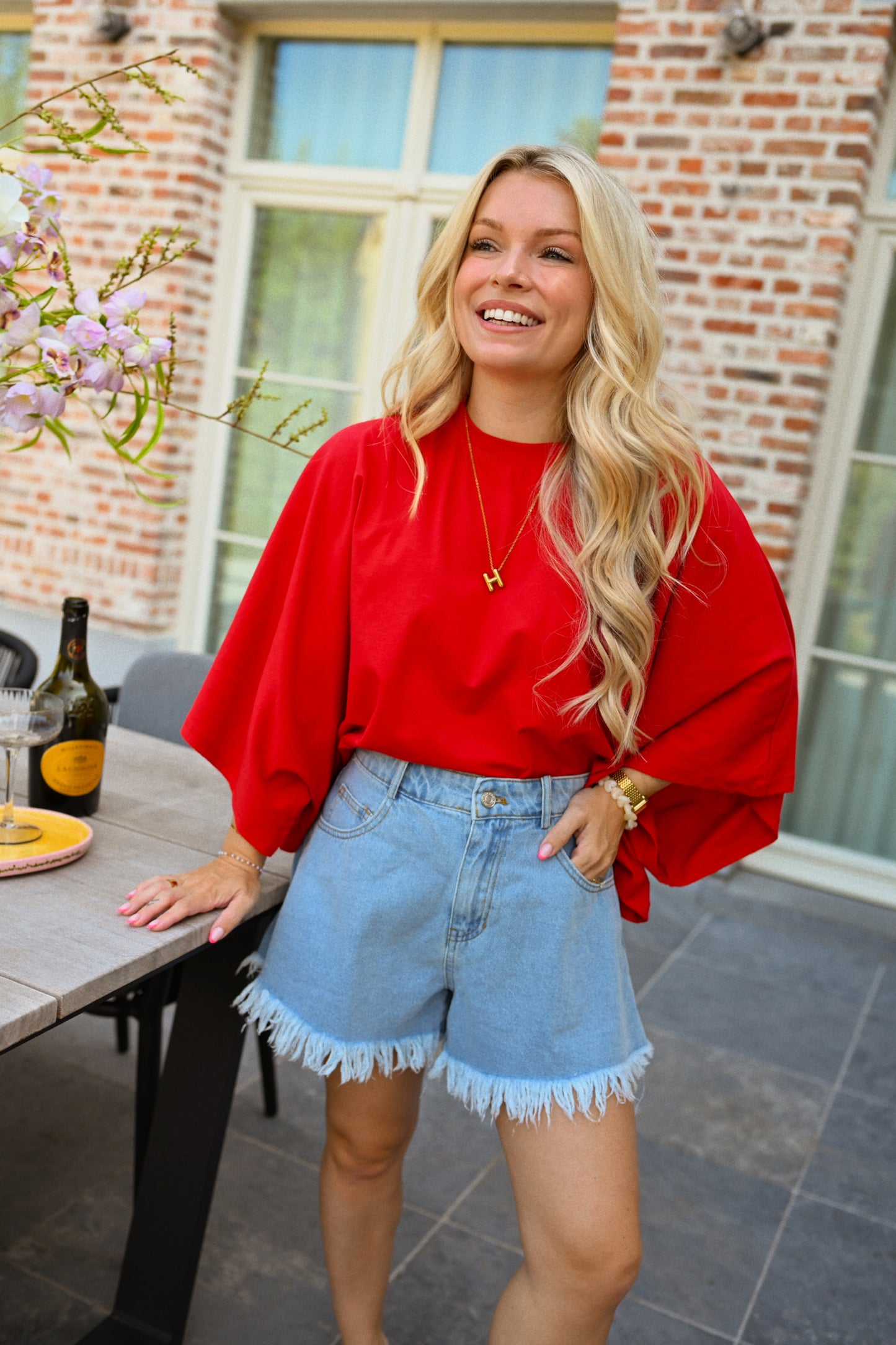 Pauline T-Shirt - Rood