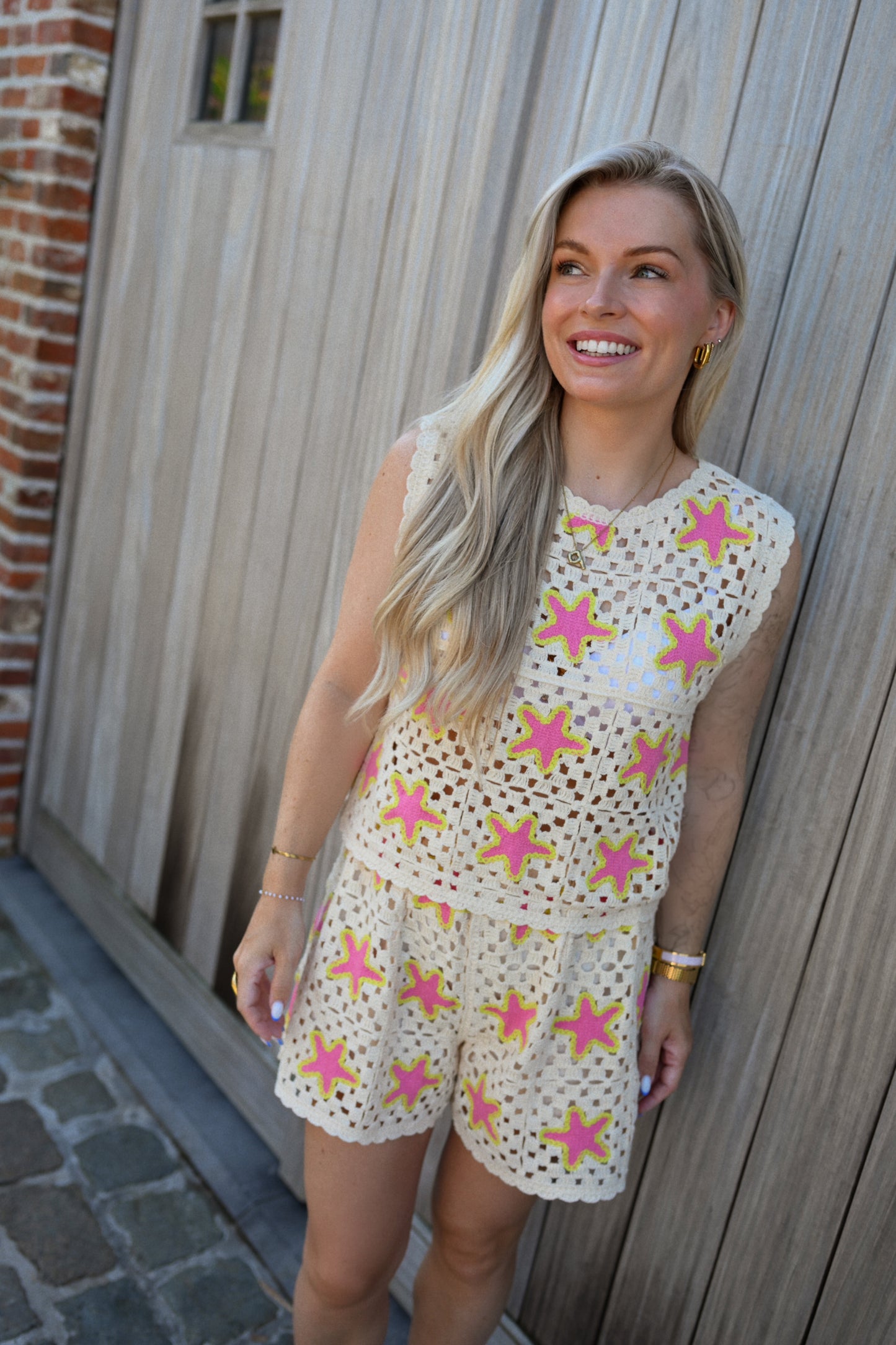 Crochet Summer Set - Roze