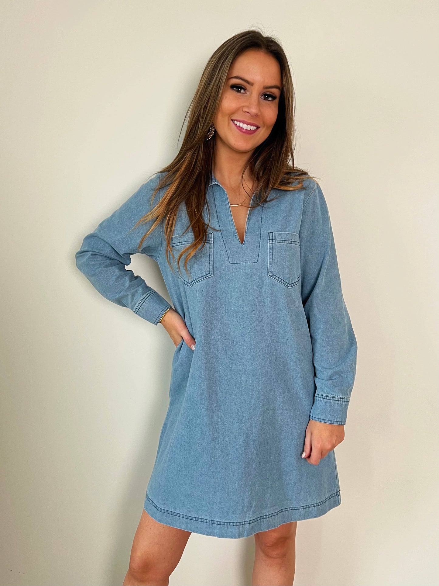 Denim Jurk Cecile (Last one!)