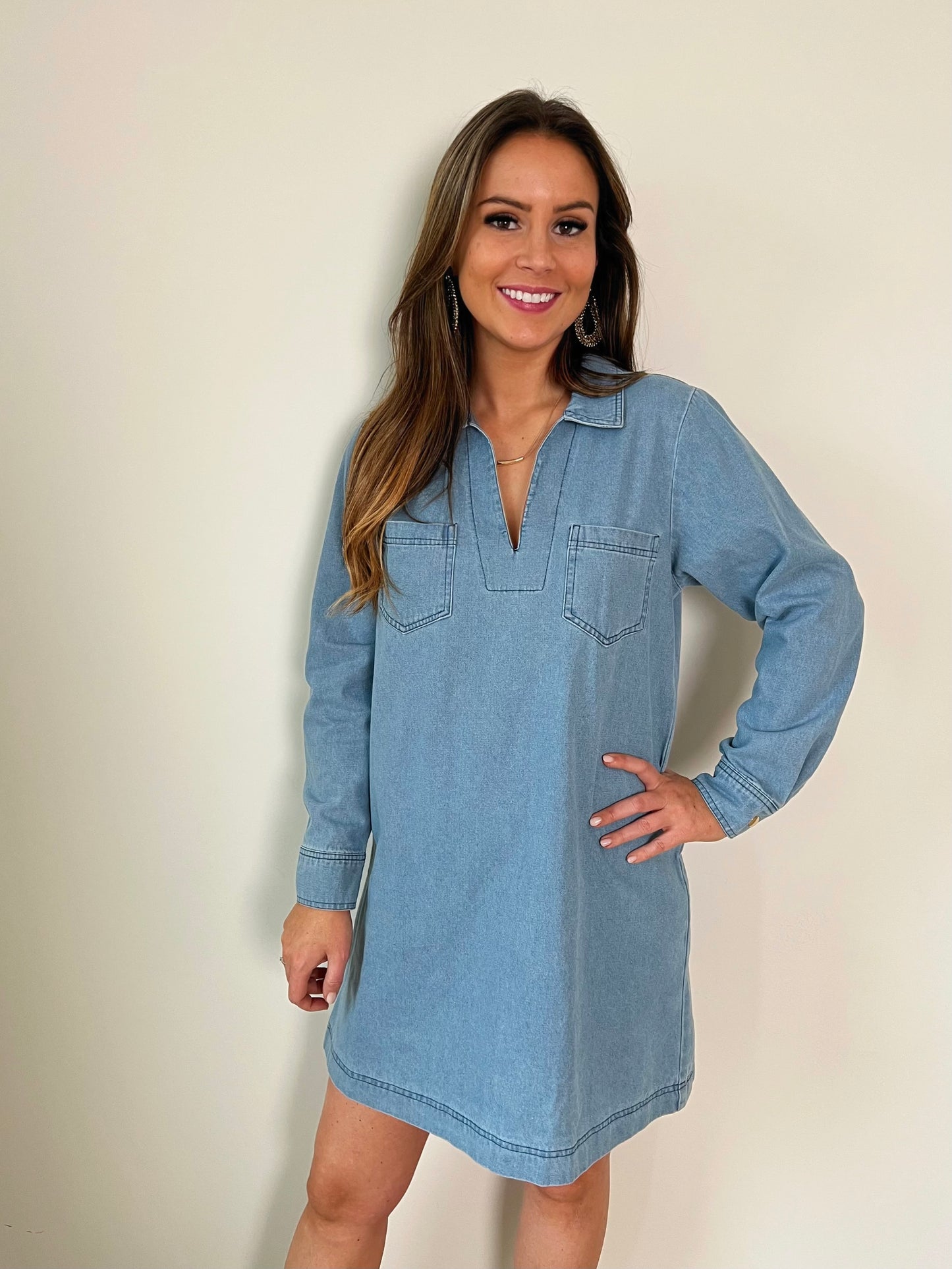 Denim Jurk Cecile (Last one!)