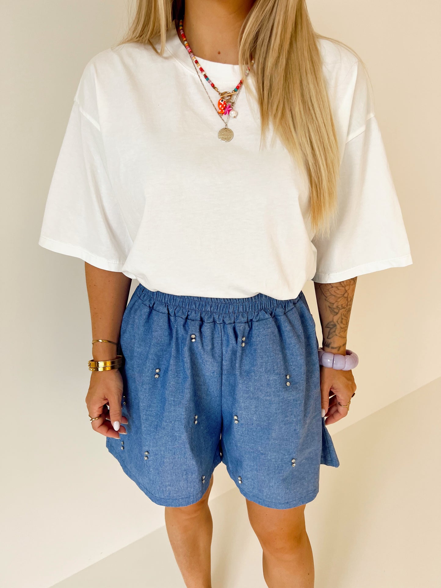 T-shirt Klaartje Wit