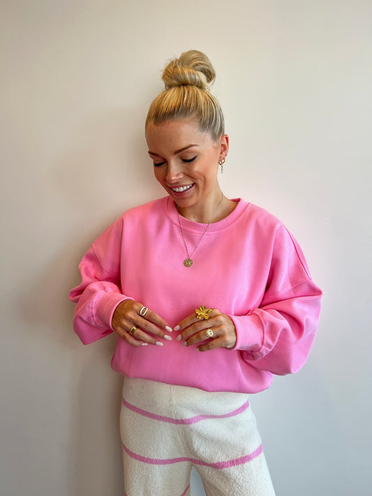 Sweater Feline Roze