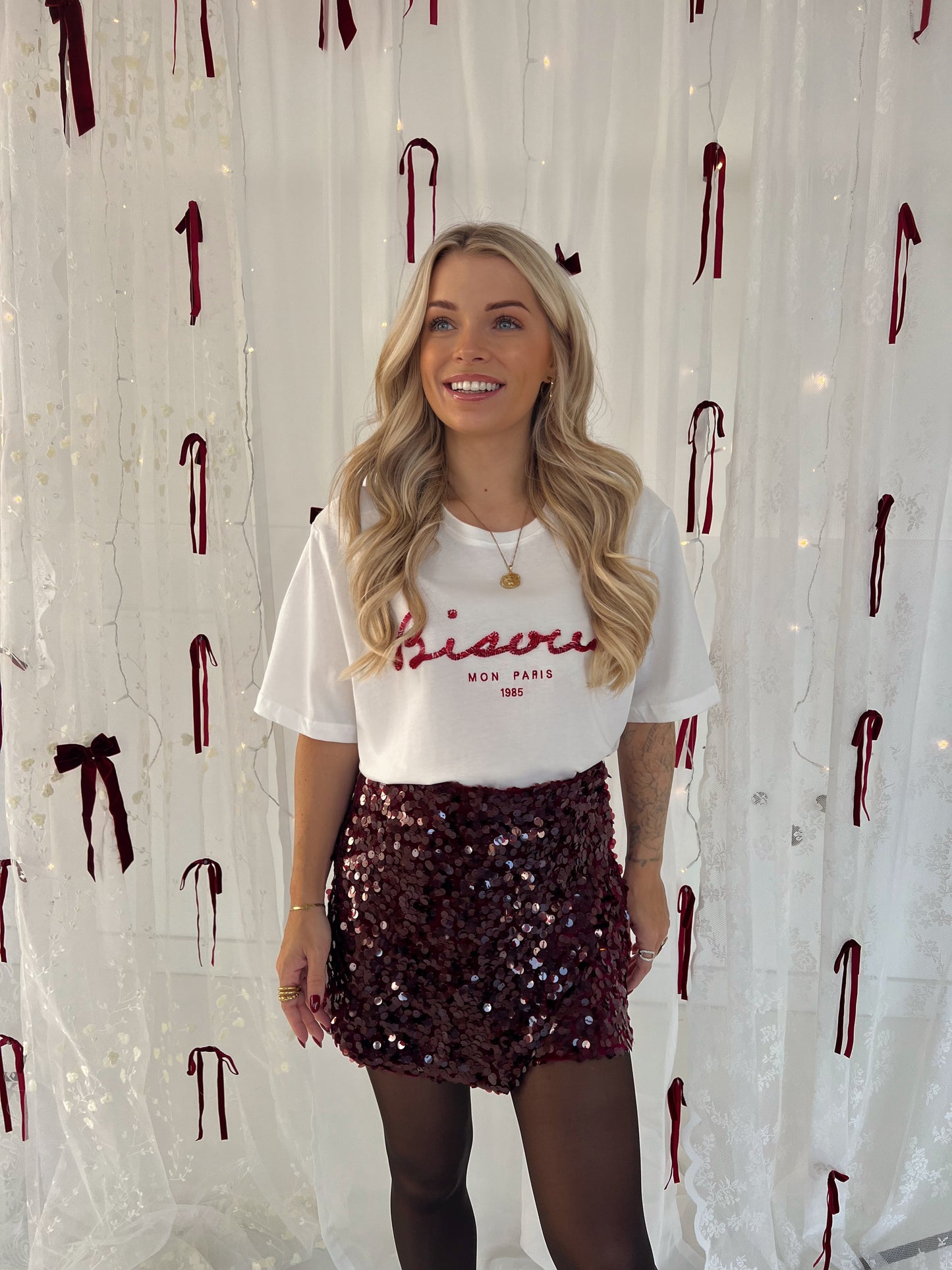 T-Shirt Bisous White