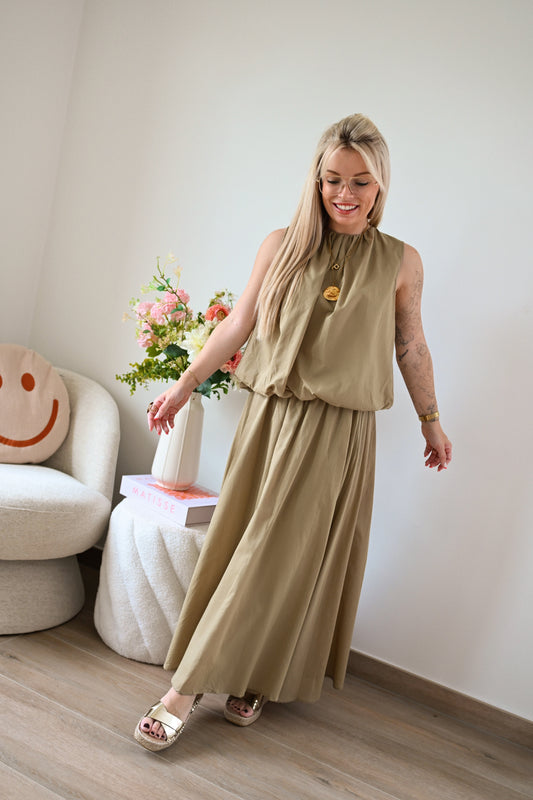 Nona Maxi Rok - Kaki