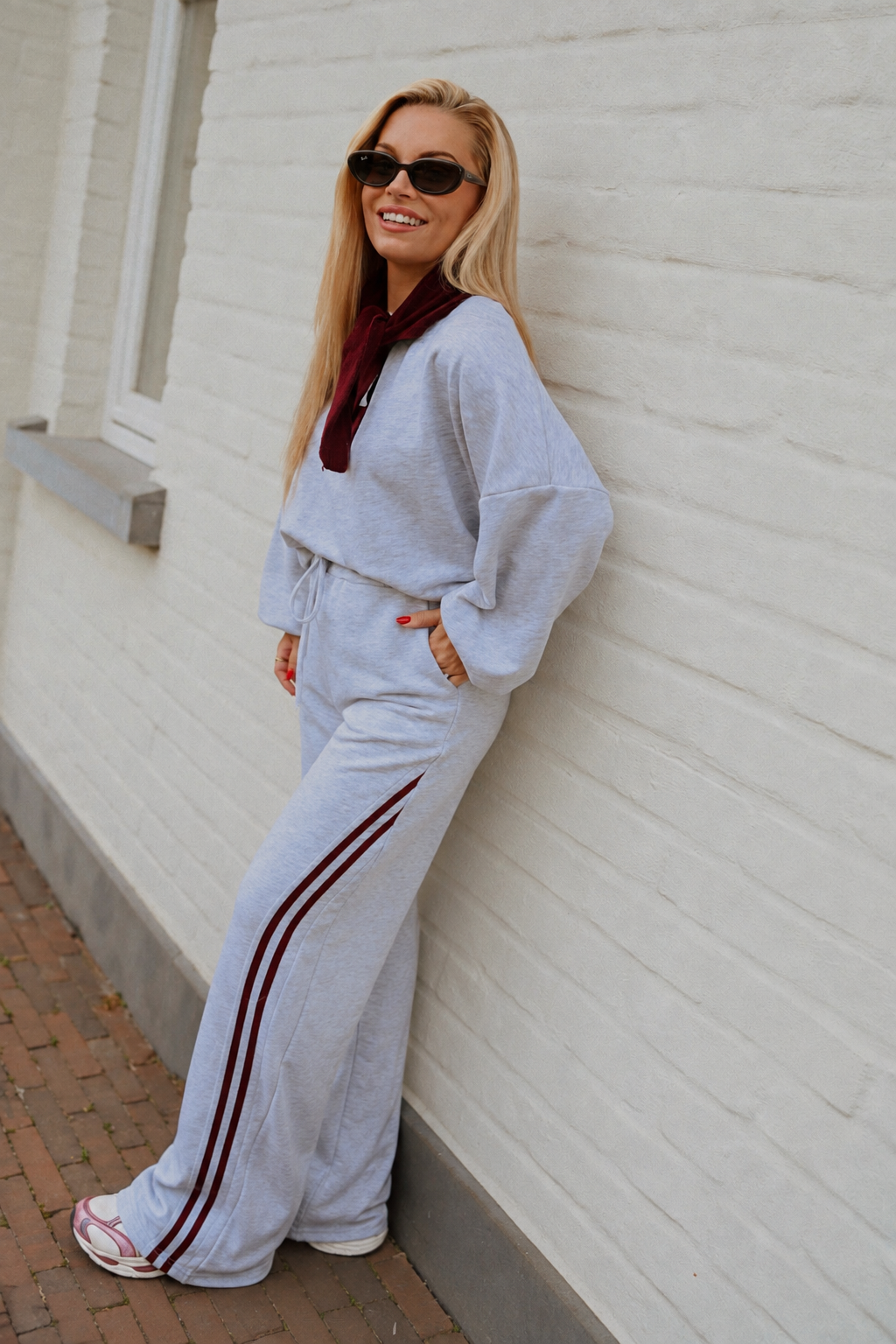 With Love Broek - Grijs