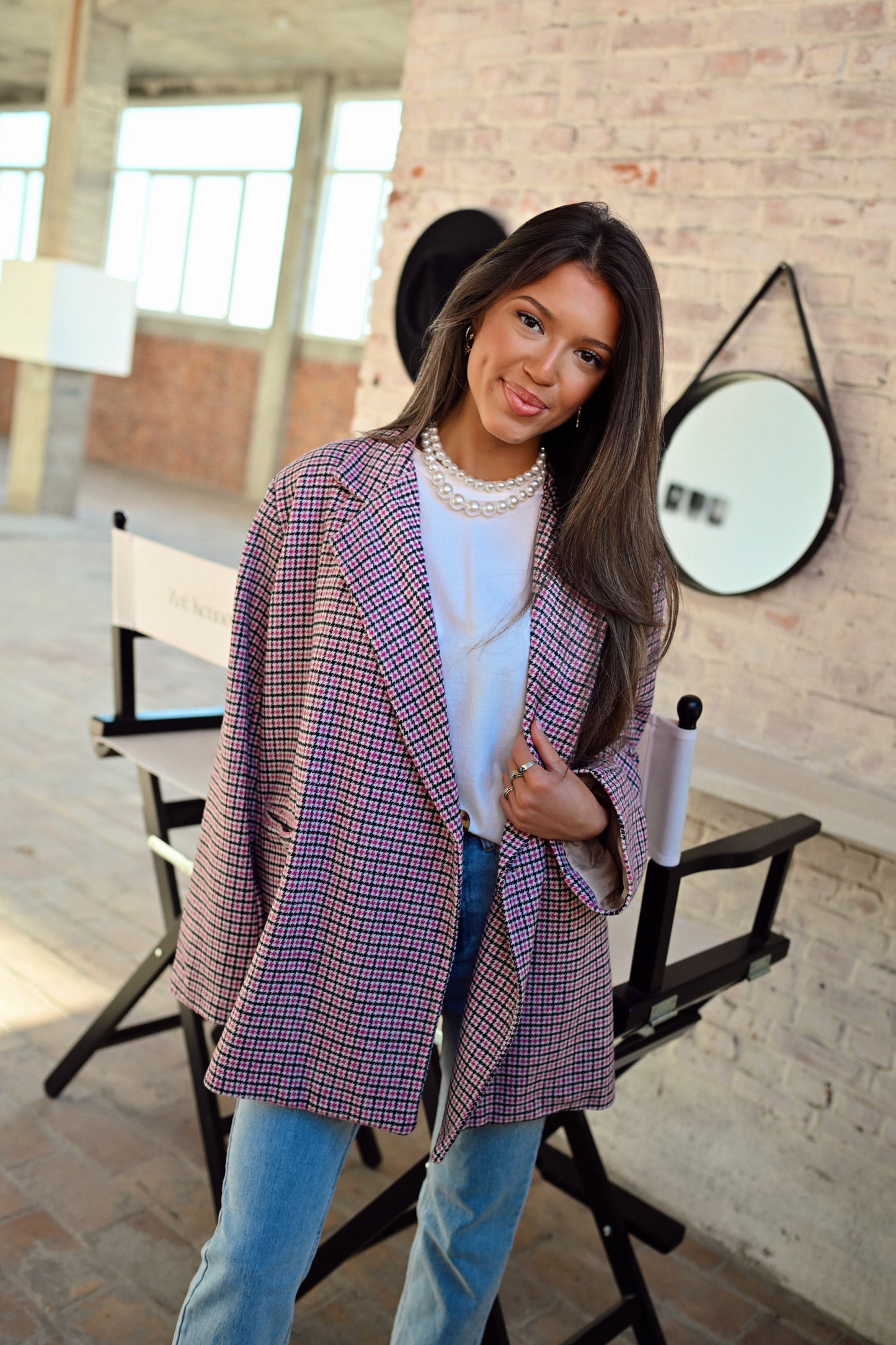 Clemence Blazer - Roze (Last one!)