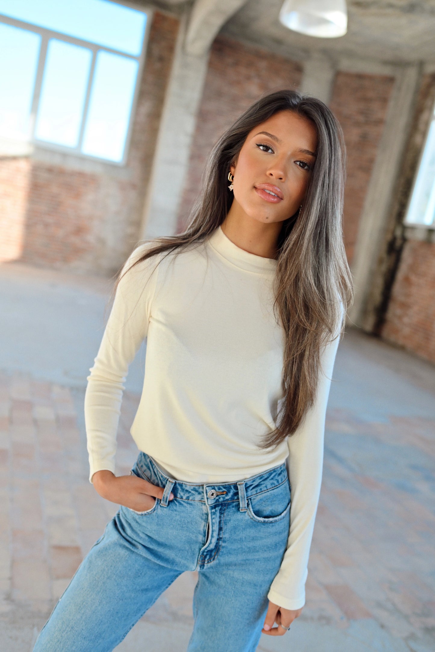 Philippa Top - Ecru