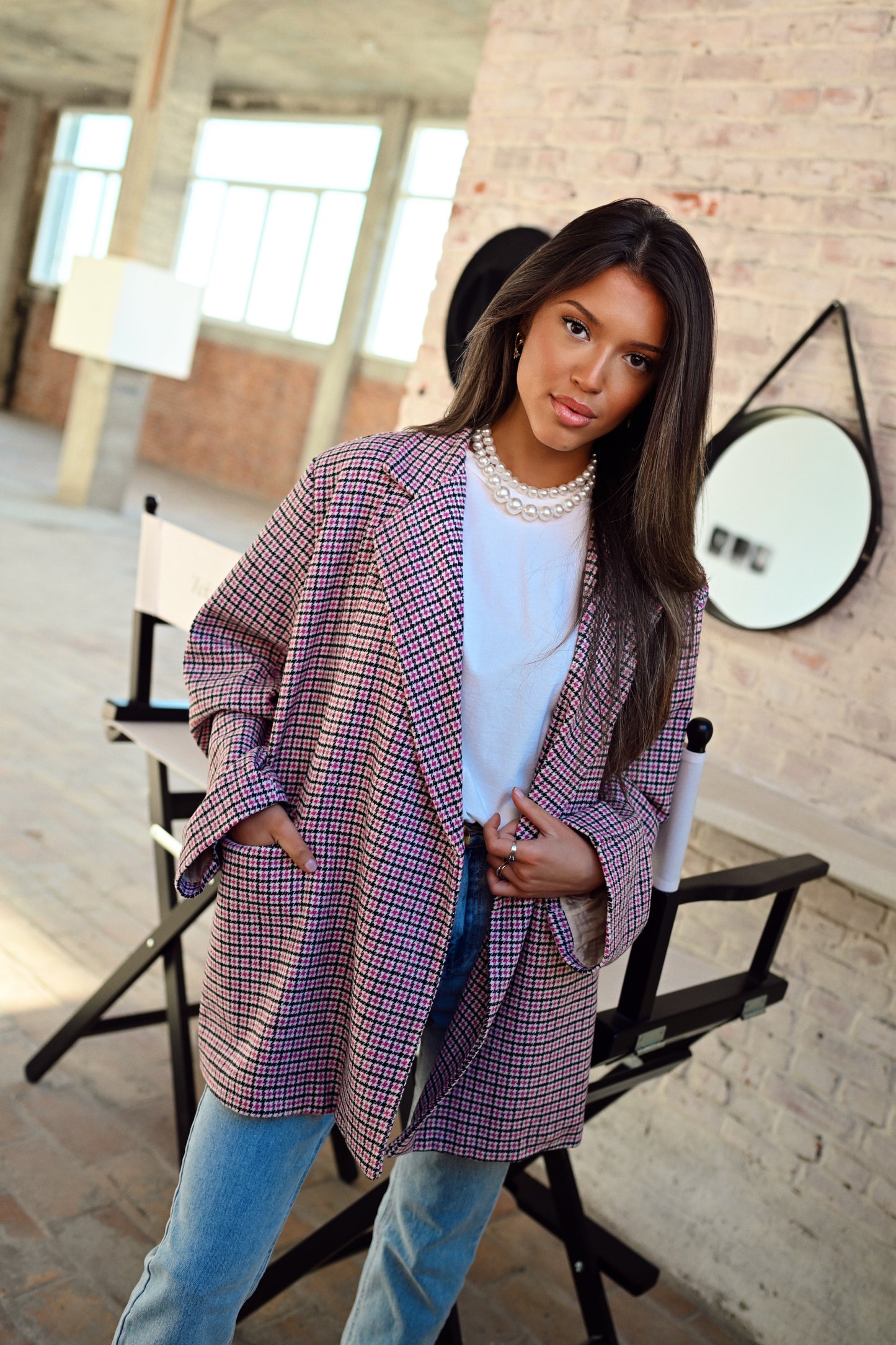 Clemence Blazer - Roze (Last one!)