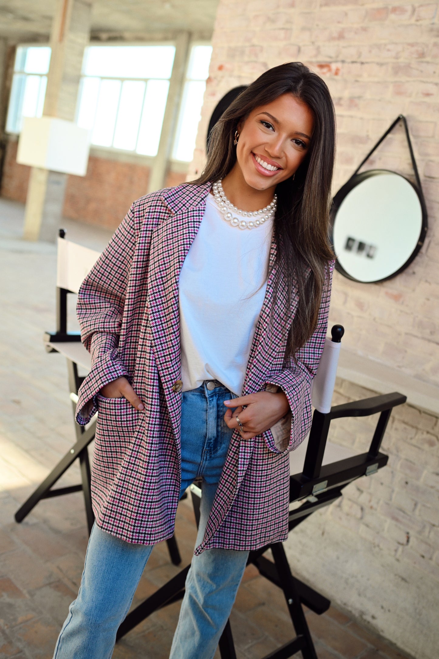 Clemence Blazer - Roze (Last one!)