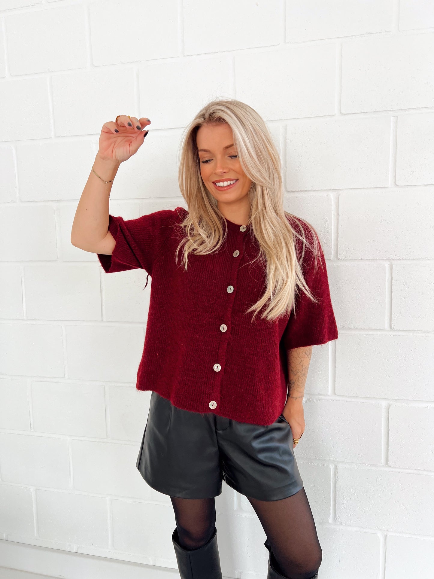 Lilly Gilet Bordeaux (Last one!)