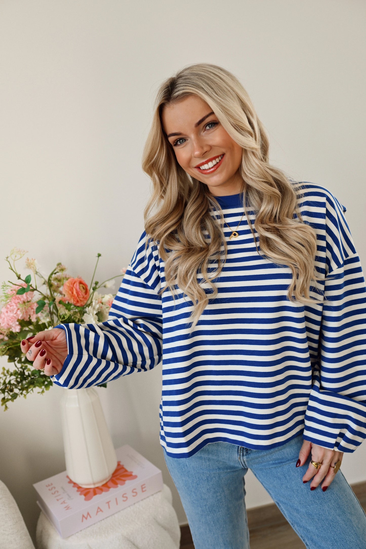 Maelle Sweater - Blauw (Last one!)