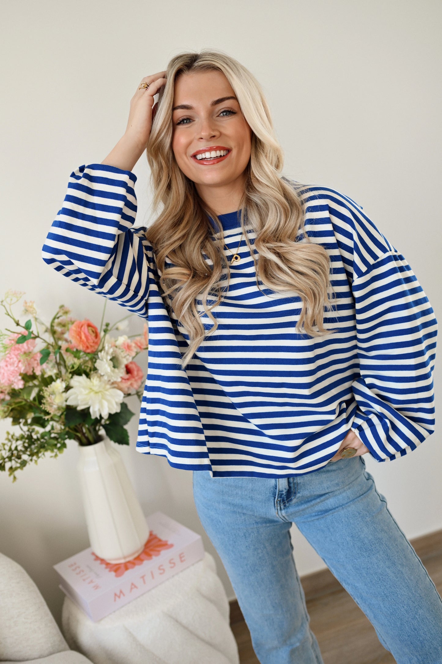Maelle Sweater - Blauw (Last one!)