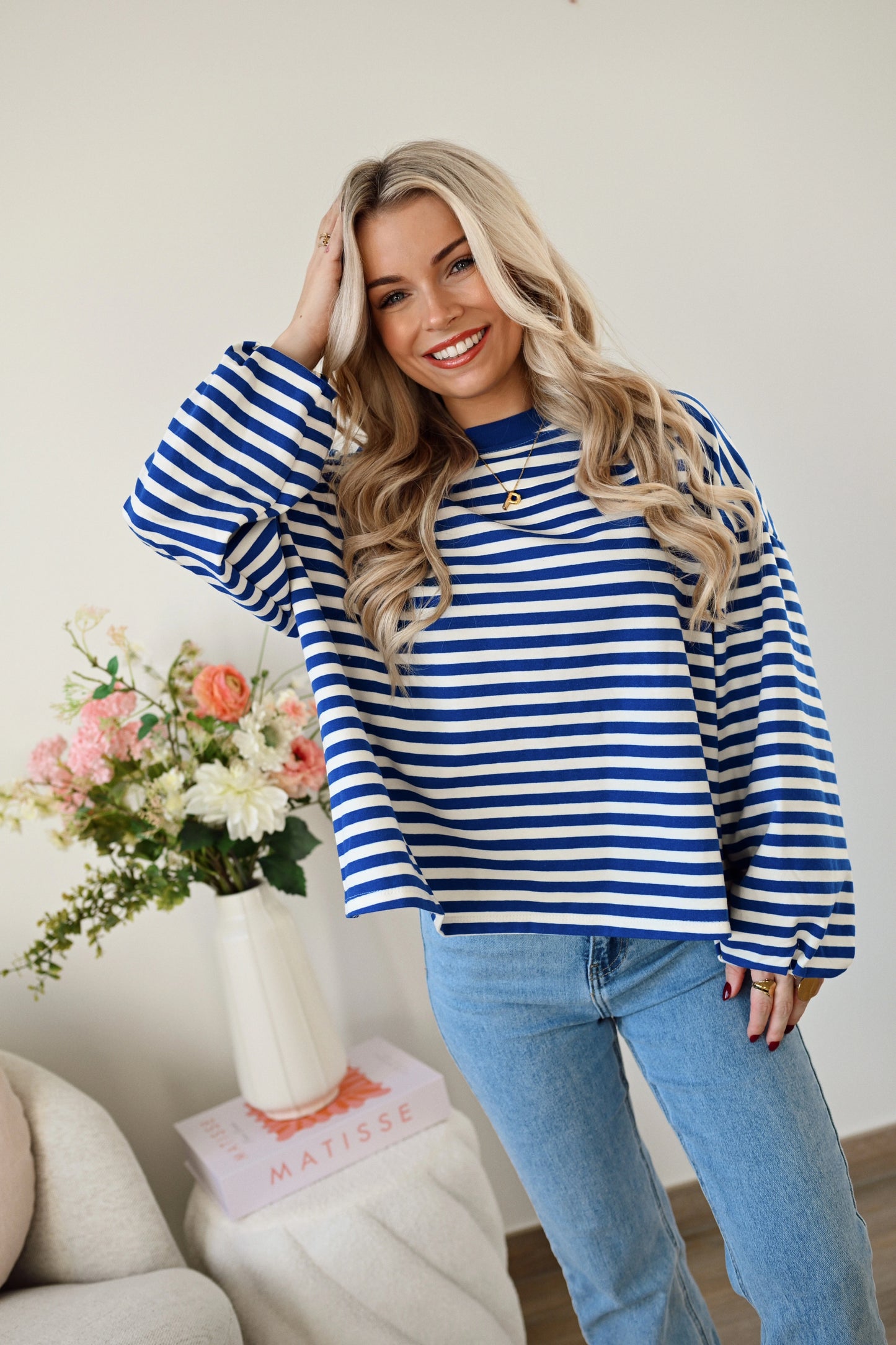 Maelle Sweater - Blauw (Last one!)