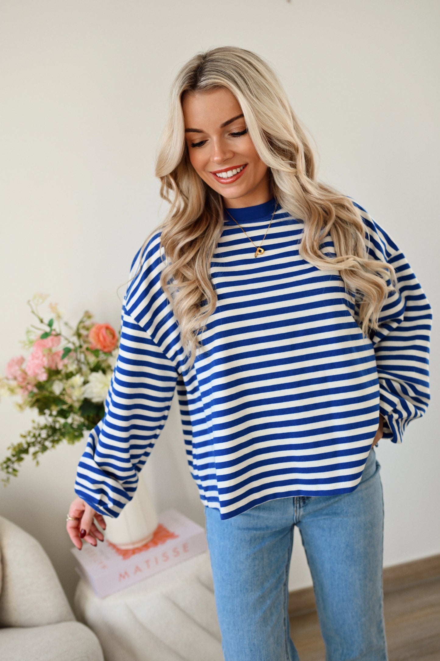 Maelle Sweater - Blauw (Last one!)