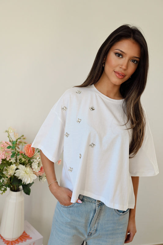 Lise T-Shirt - Wit (Last one!)