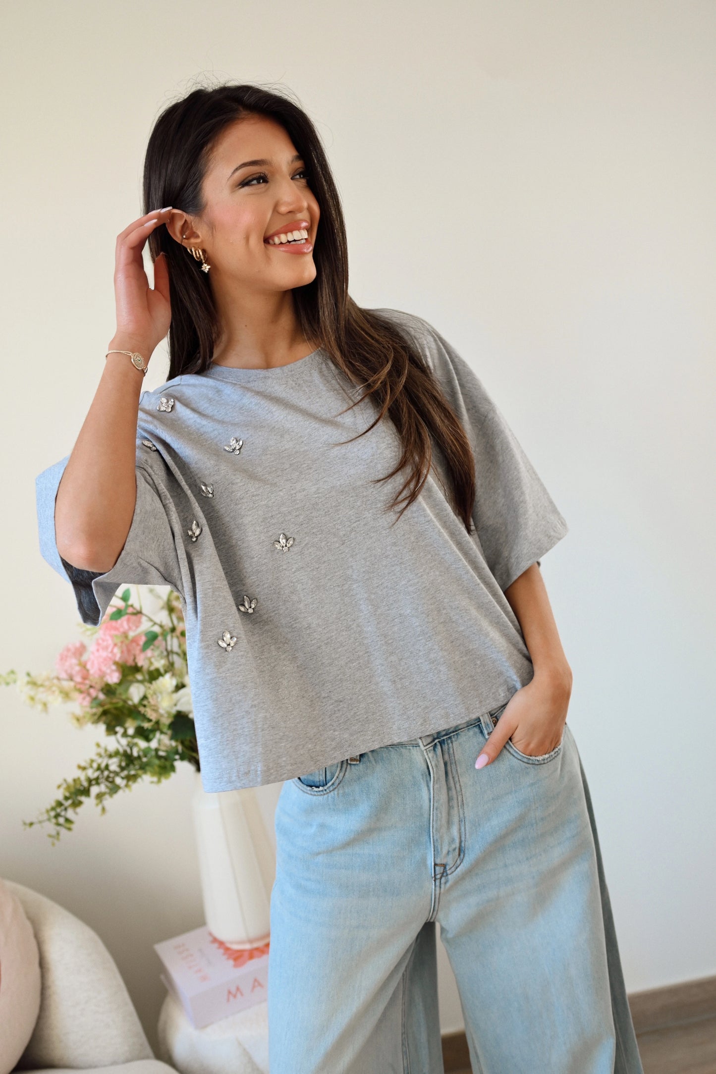 Lise T-Shirt - Grijs (Last one!)