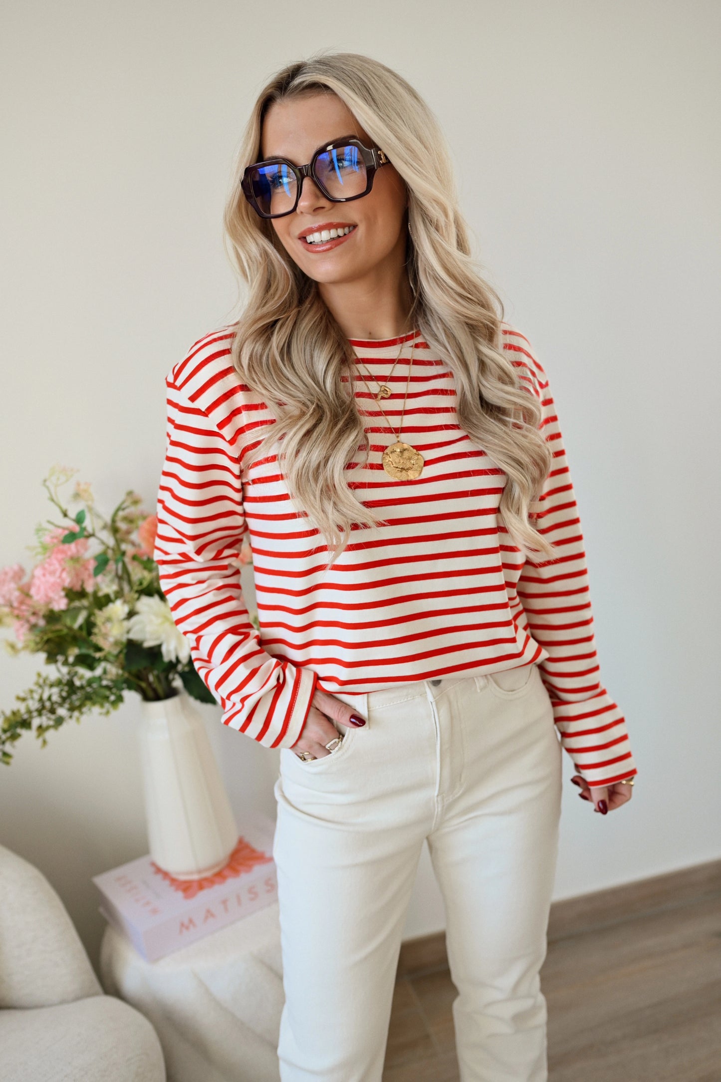 Beau T-shirt - Rood