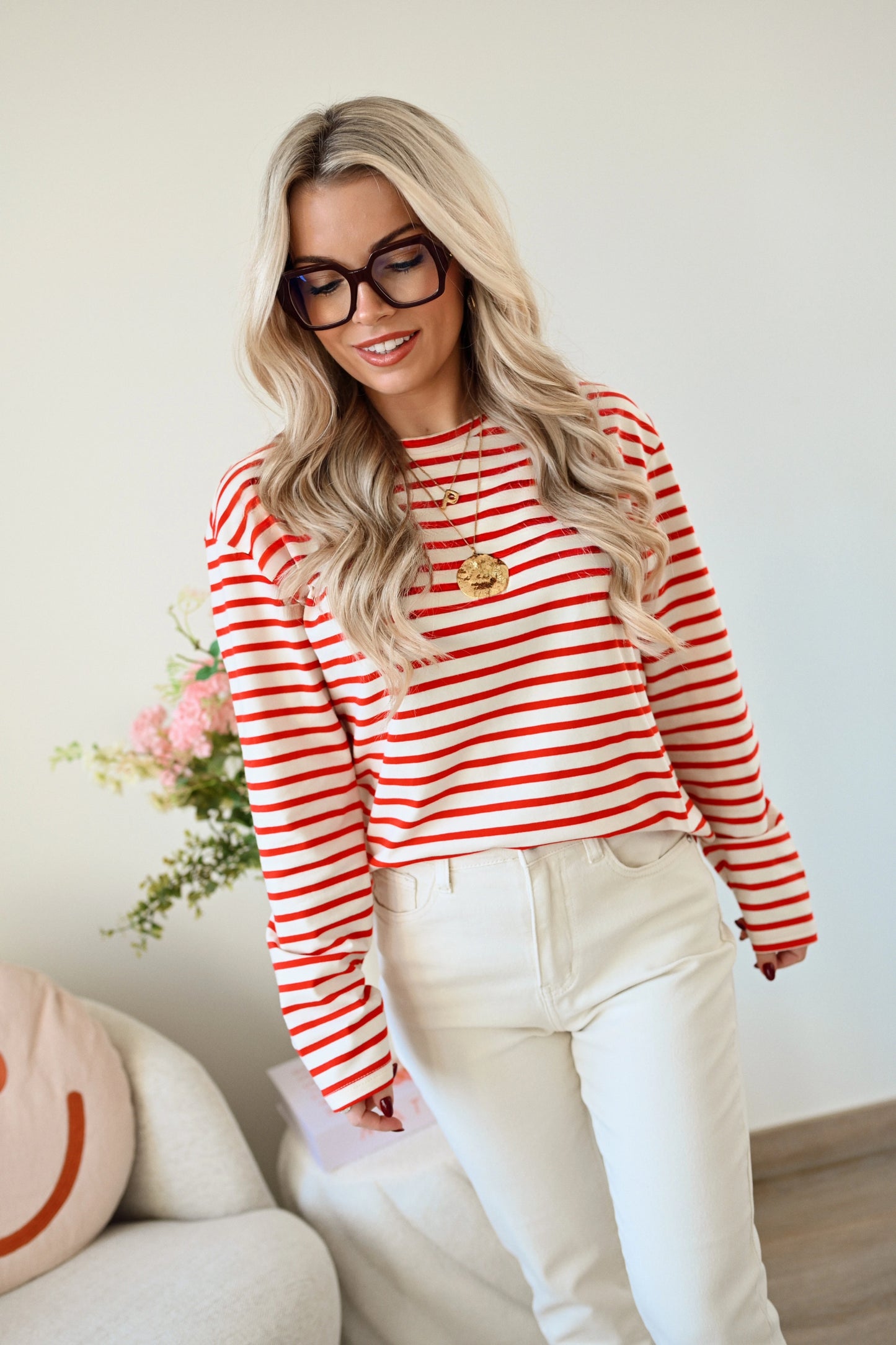 Beau T-shirt - Rood